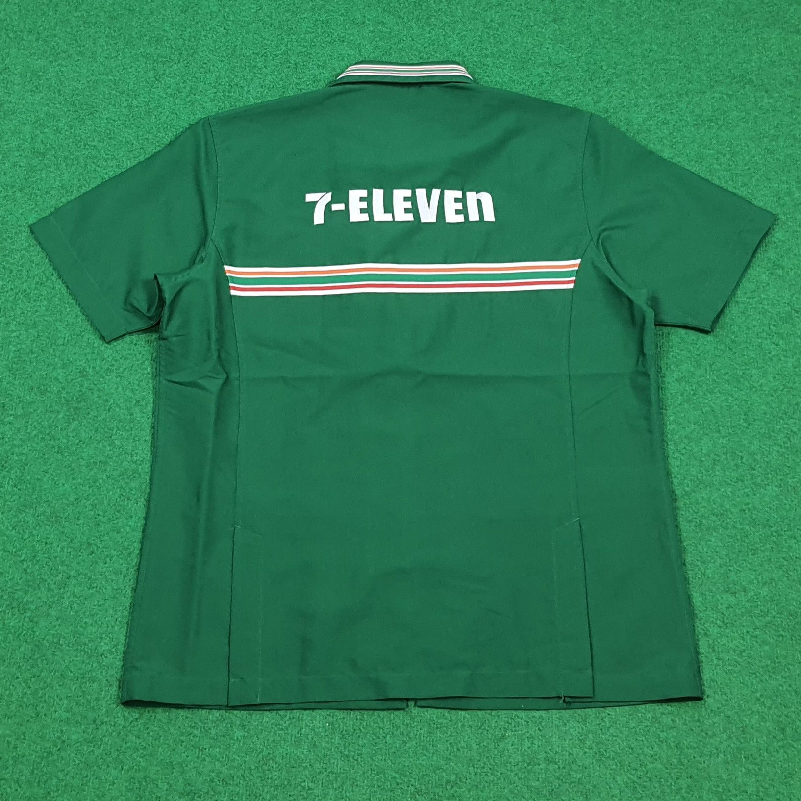Japanese Brand Vintage 7-Eleven Japan Worker Uniform Zipper Jacket E1A22 Size US L / EU 52-54 / 3 - 3 Thumbnail