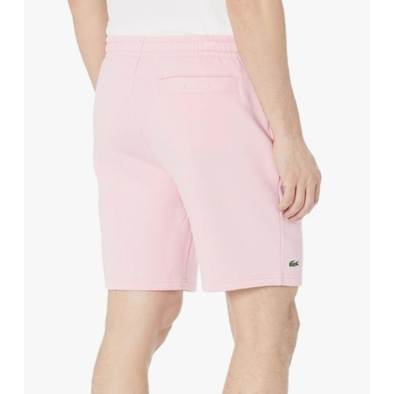 Lacoste Lacoste Men's Sport Tennis Fleece Short, Lotus Pink, 2XL Size US 42 / EU 58 - 3 Thumbnail