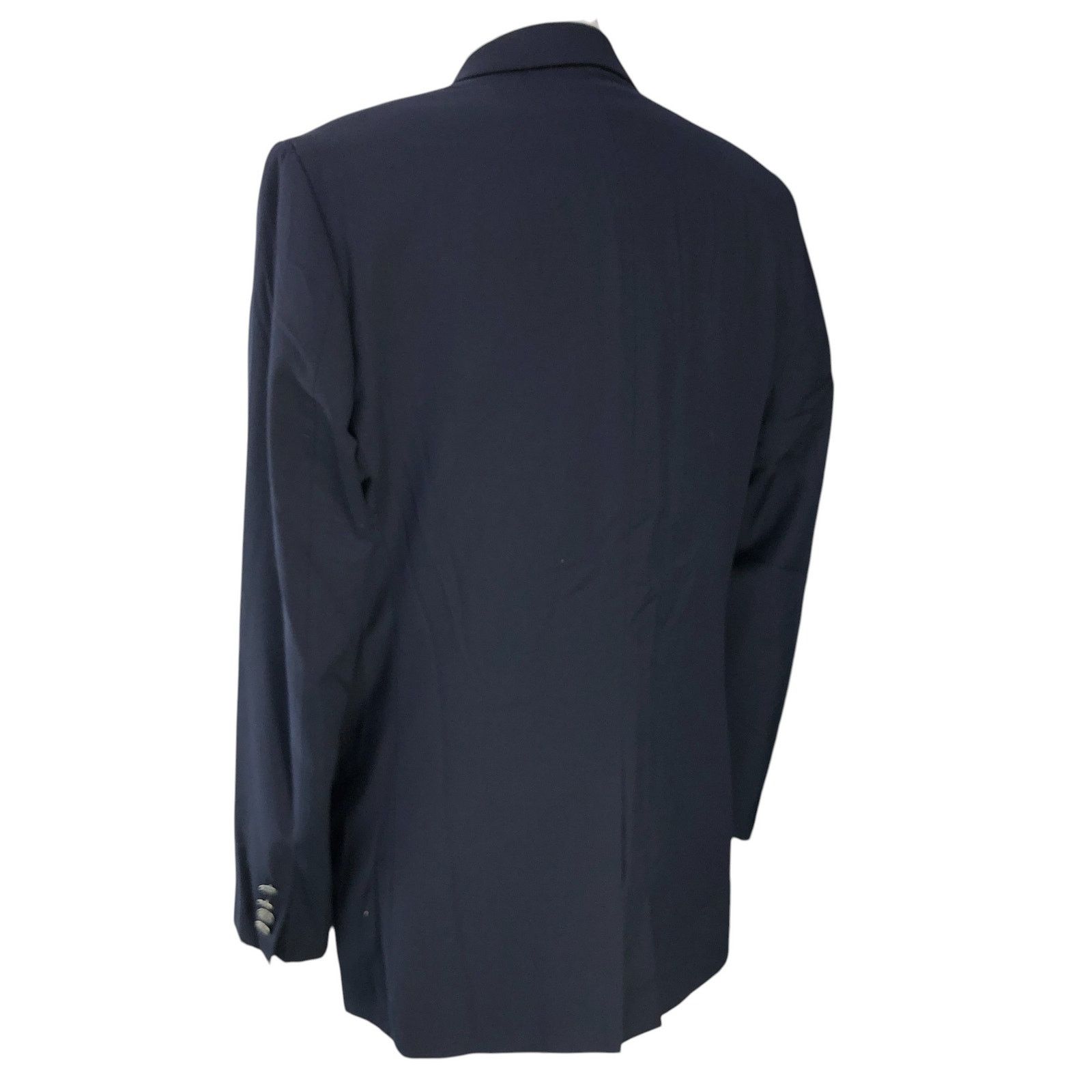 Michael Kors Michael Kors Size 40L Blazer Jacket Navy Blue Gold Button Size 40L - 8 Thumbnail