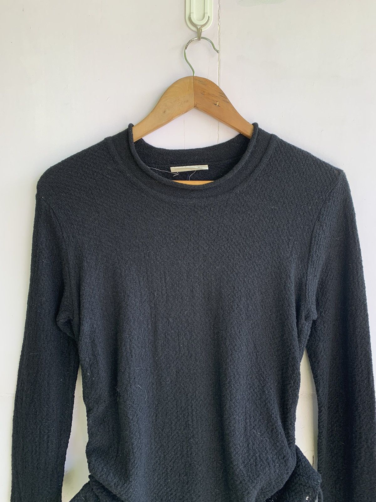 Issey Miyake Asymmetrical Issey Miyake Simple Black Shirt Size US S / EU 44-46 / 1 - 2 Thumbnail