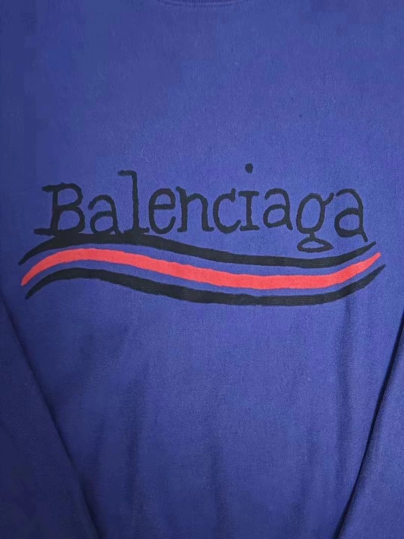 Balenciaga Balenciaga 23ss Doodle Cola Penetrates Logo to Make Old Col Size US M / EU 48-50 / 2 - 5 Thumbnail