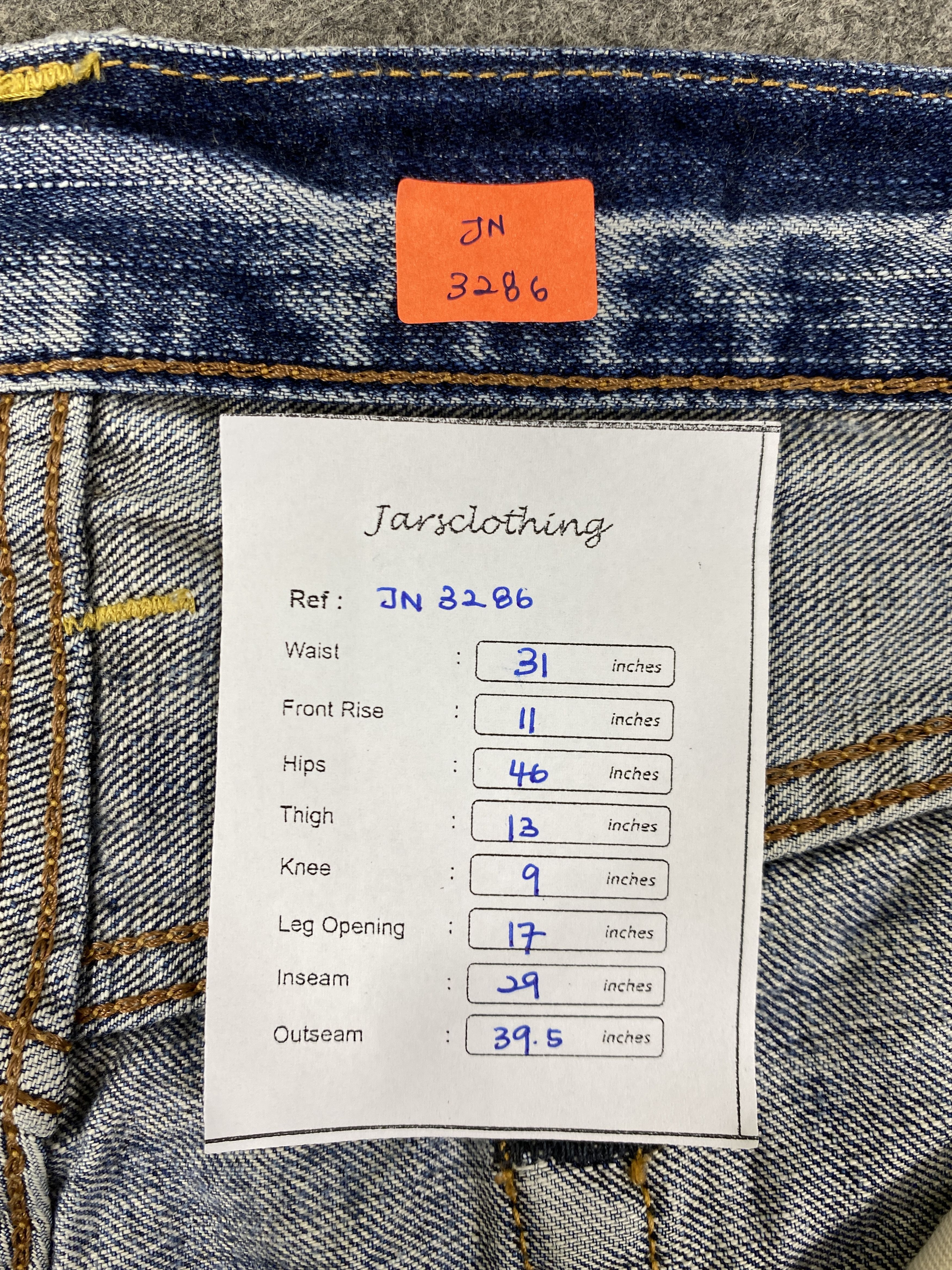 Edwin DISTRESSED EDWIN 505Z SELVEDGE FADED 31x29 - JN3286 Size US 31 - 8 Thumbnail