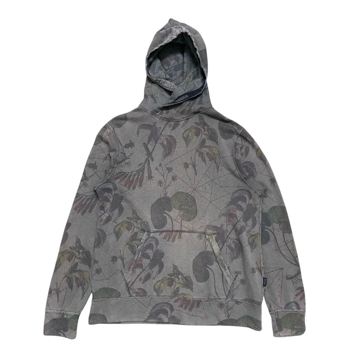 Designer × Paul Smith Paul Smith Jeans AOP Hoodie Sweatshirt Size US L / EU 52-54 / 3 - 1 Thumbnail