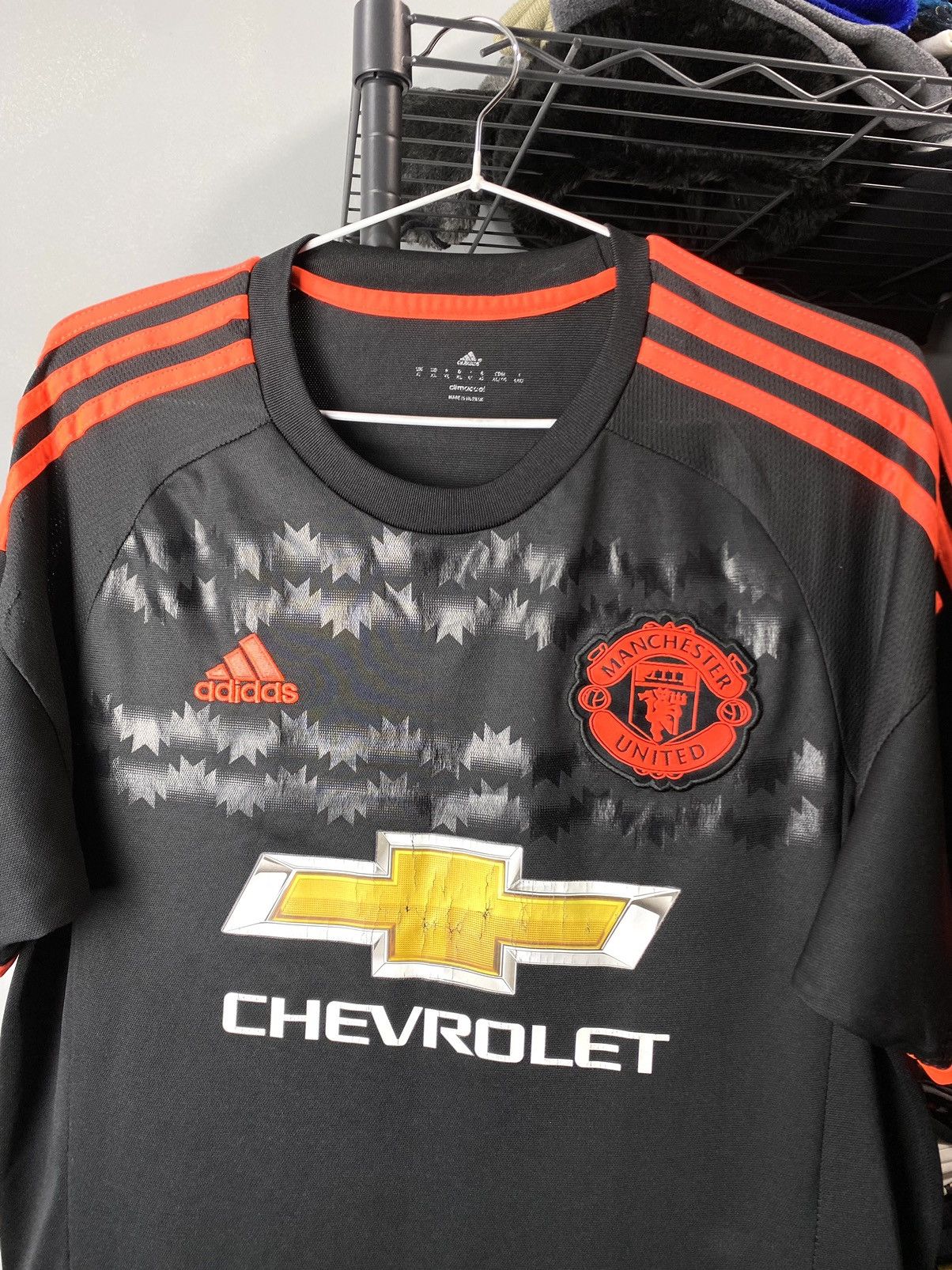Adidas Vintage Adidas Manchester United Soccer Jersey Tee Size US XL / EU 56 / 4 - 2 Thumbnail