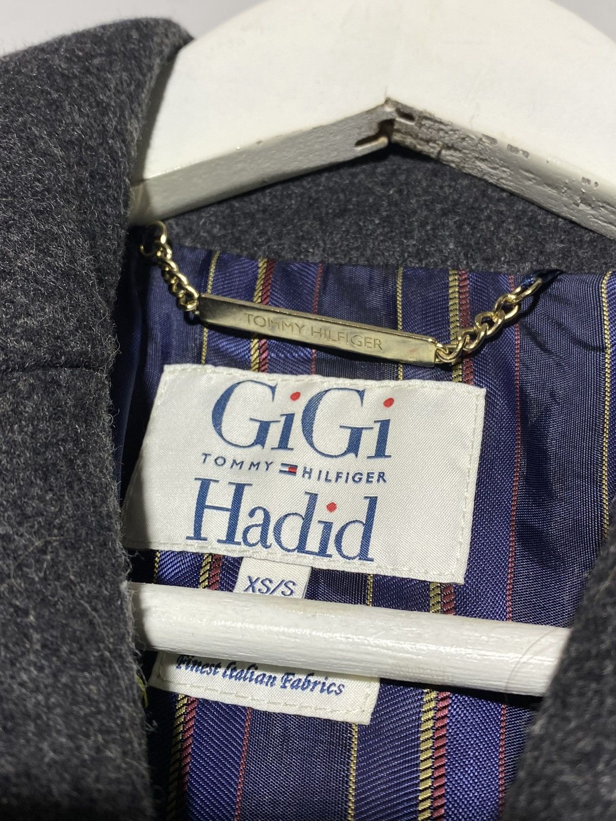 Tommy Hilfiger Gigi Hadid x Tommy Hilfiger Runway Wool Coat Jacket Size S / US 4 / IT 40 - 13 Thumbnail