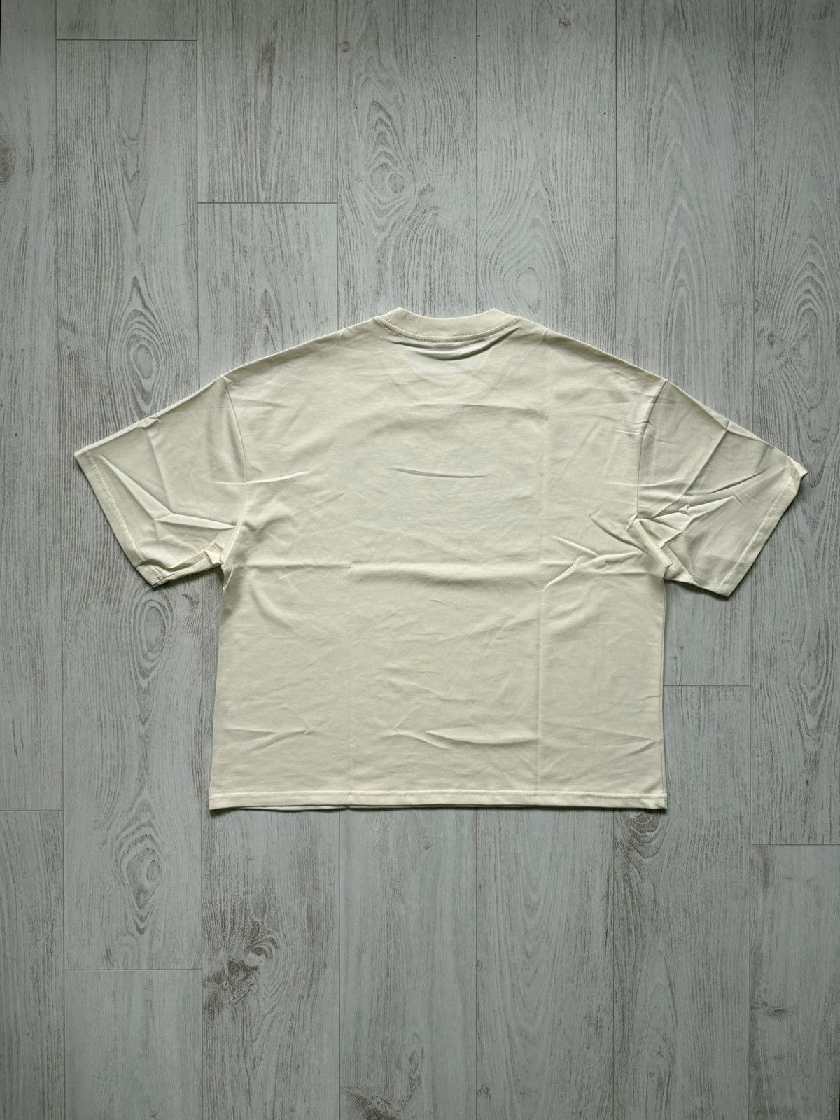 Other DVD Video Logo Retro Boxy T-Shirt Custom Creme Blue Print L Size US L / EU 52-54 / 3 - 4 Thumbnail