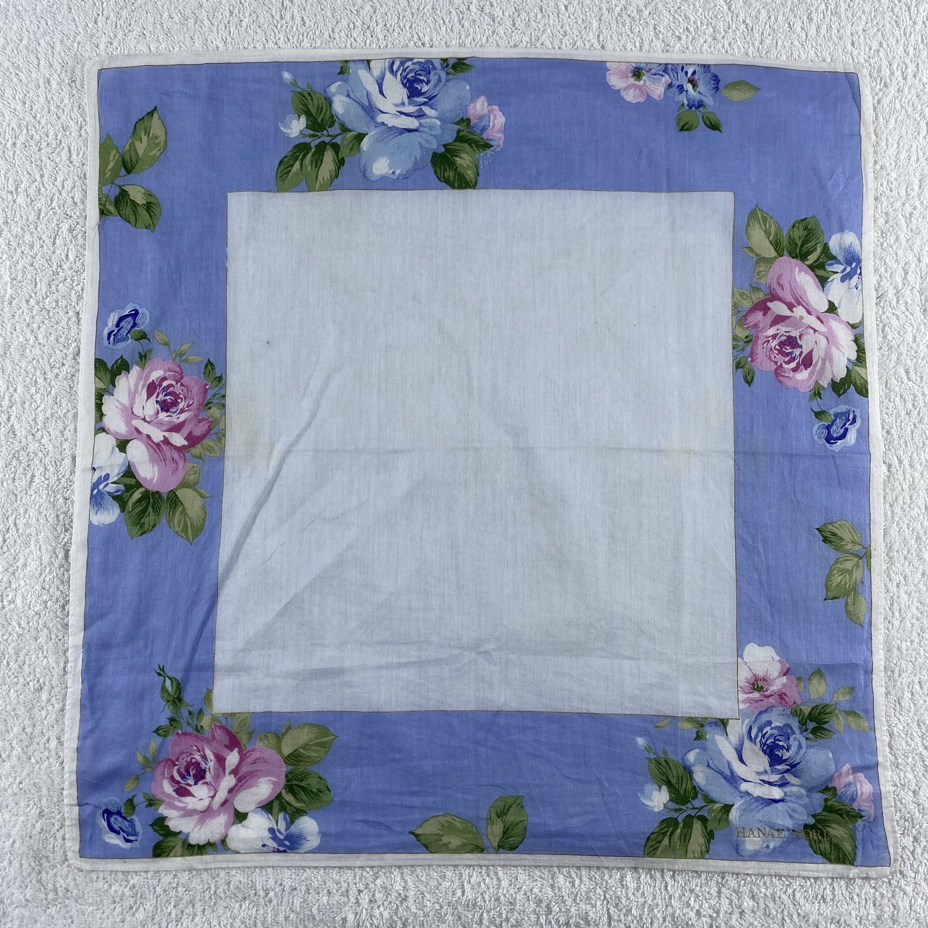 Hanae Mori × Vintage Hanae Mori Neckerchief / Bandana / Handkerchief Size ONE SIZE - 3 Thumbnail