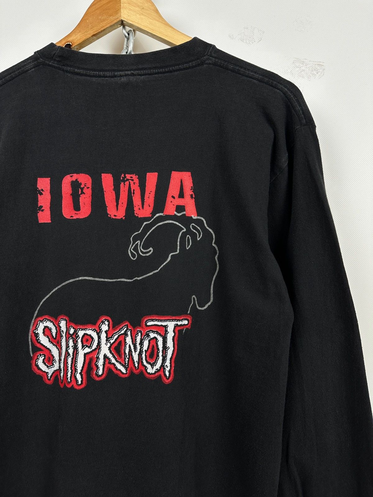 Band Tees Vintage Slipknot Iowa Band Long Sleeve T-Shirt Size US S / EU 44-46 / 1 - 18 Thumbnail
