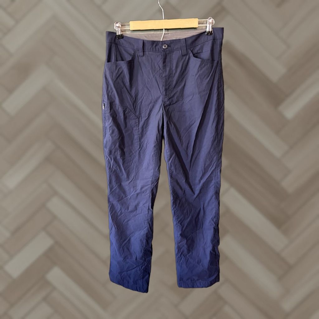 Eddie Bauer VINTAGE Eddie Bauer Mens Blue Outdoor Lined Hiking Pants 32 x 34 Size US 32 / EU 48 - 1 Thumbnail