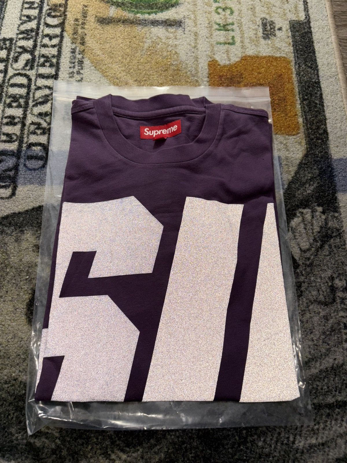 Supreme Supreme 3M Reflective Long Sleeve Top Size US M / EU 48-50 / 2 - 1 Thumbnail