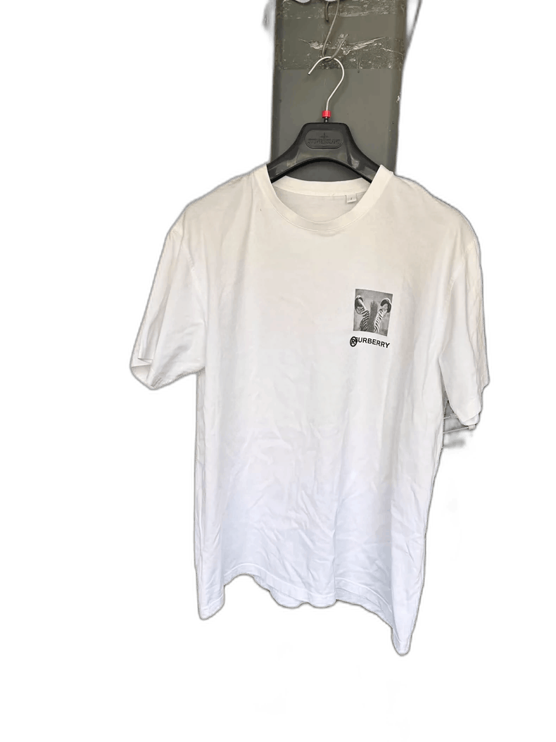 Burberry Burberry Classic Logo Plain Short Sleeve Shirt Size US S / EU 44-46 / 1 - 1 Thumbnail