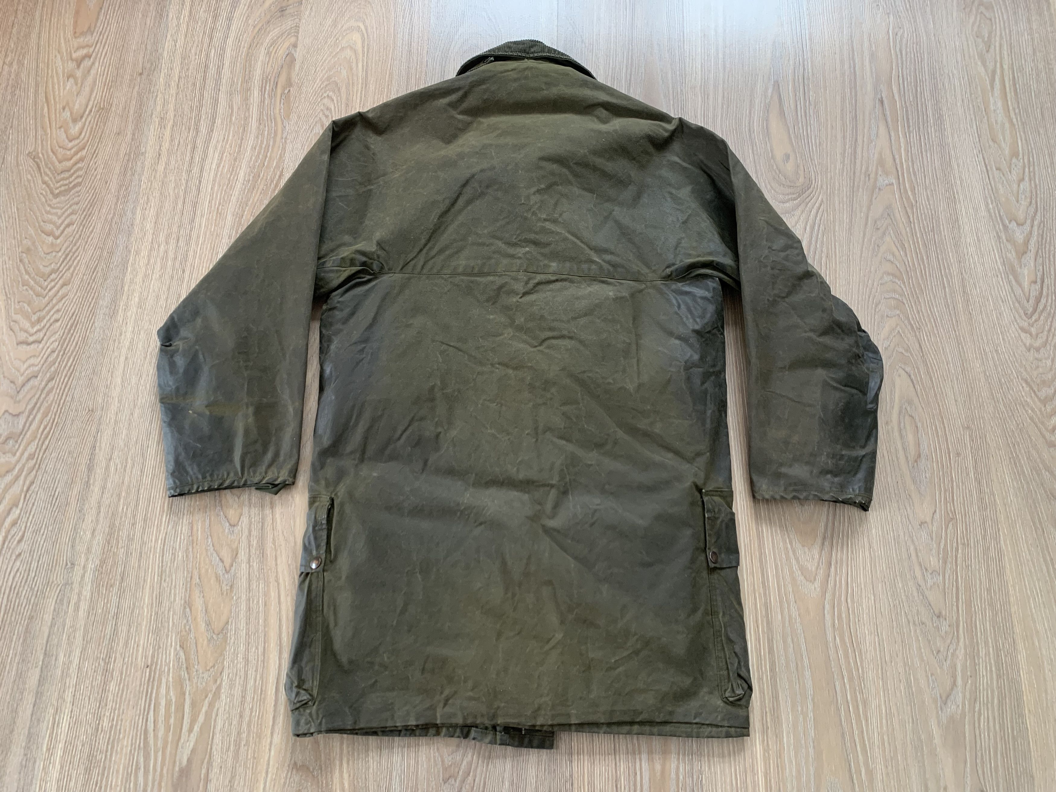 Other Retro Hardys English Waxed Heavy Coat Jacket Size US M / EU 48-50 / 2 - 3 Thumbnail