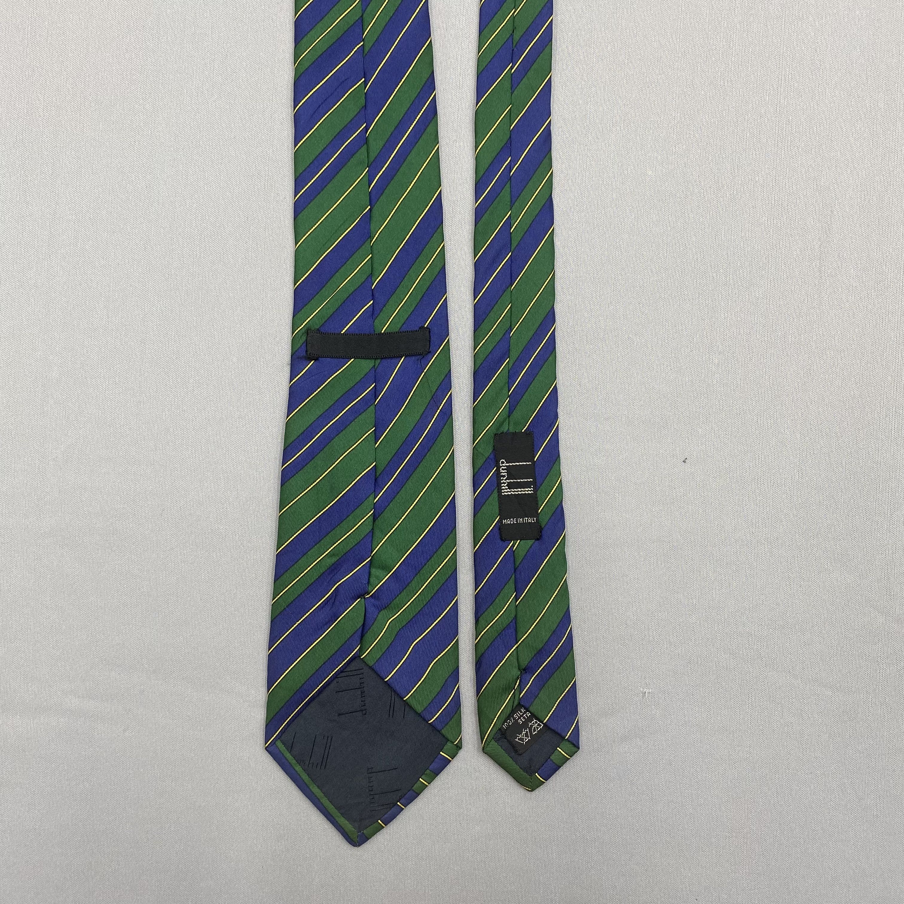 Alfred Dunhill Vintage Alfred Dunhill SILK Necktie Cravate Pure Silk Size ONE SIZE - 6 Thumbnail