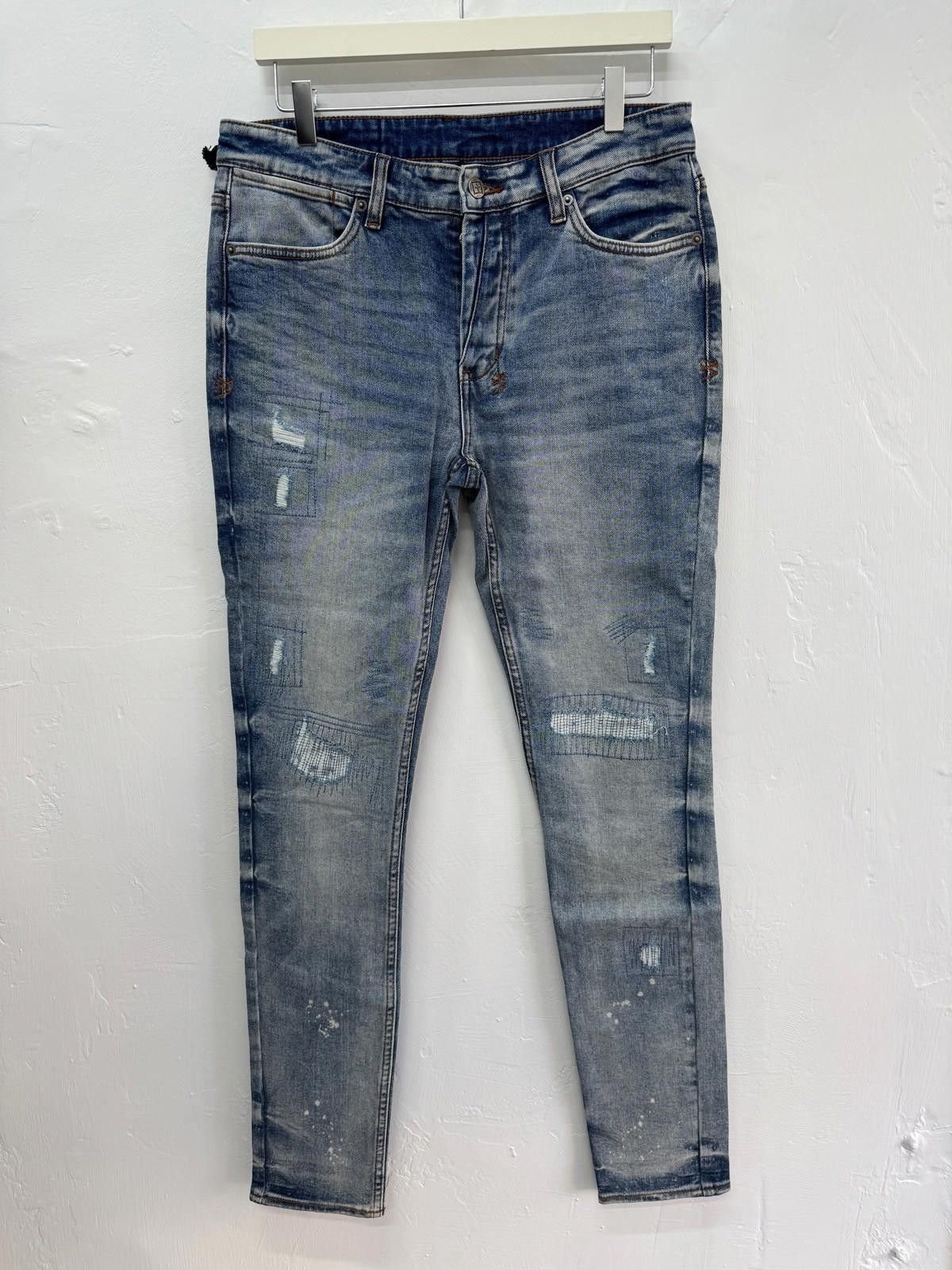 Ksubi new Ksubi mens denim jeans van winkle blue north trashed 32 Size US 32 / EU 48 - 1 Thumbnail
