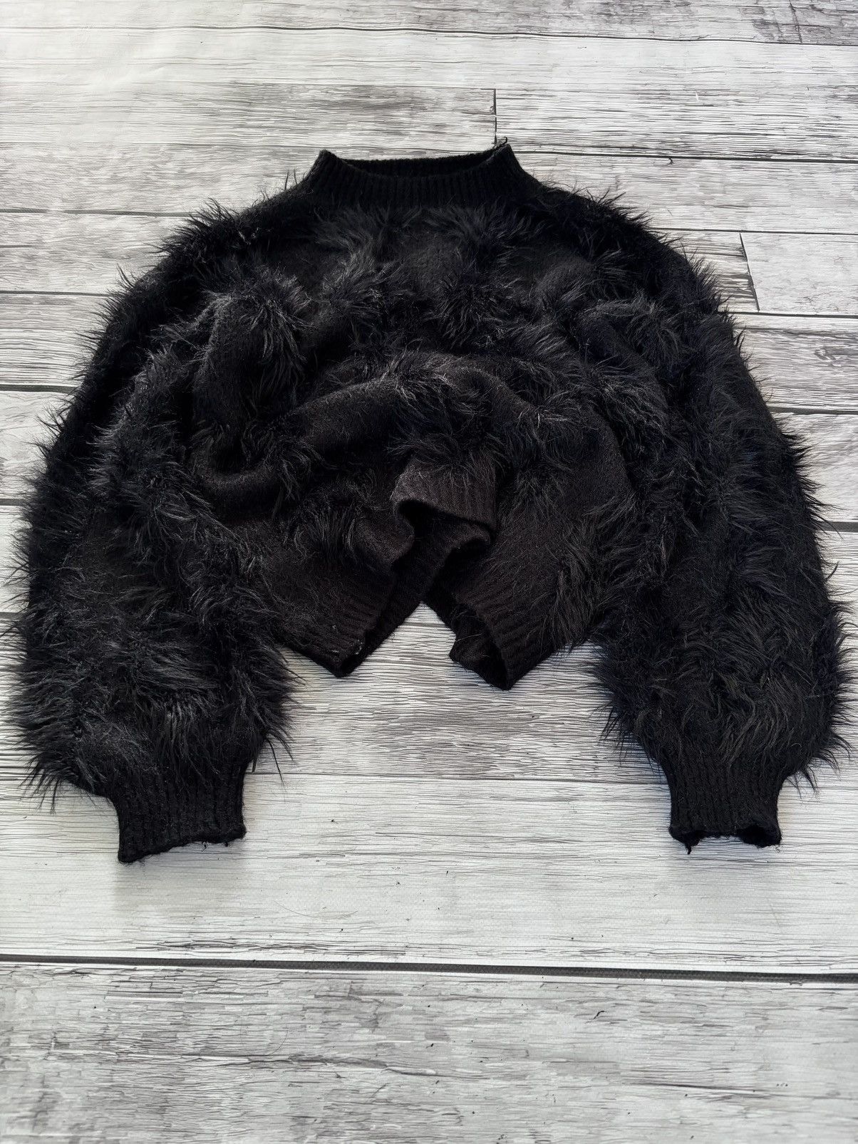 Avant Garde Comme Des Garconc Type Mohair Archive Sweater