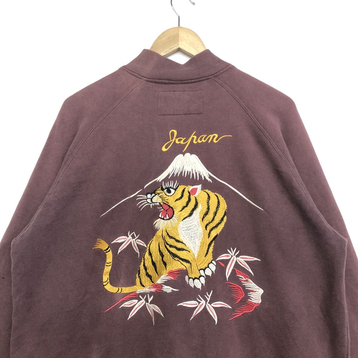 Edition Japan HOUSTON VTG JAPAN SUKAJAN SOVENIR EMBRIODERY SWEATER JACKET Size US L / EU 52-54 / 3 - 3 Thumbnail