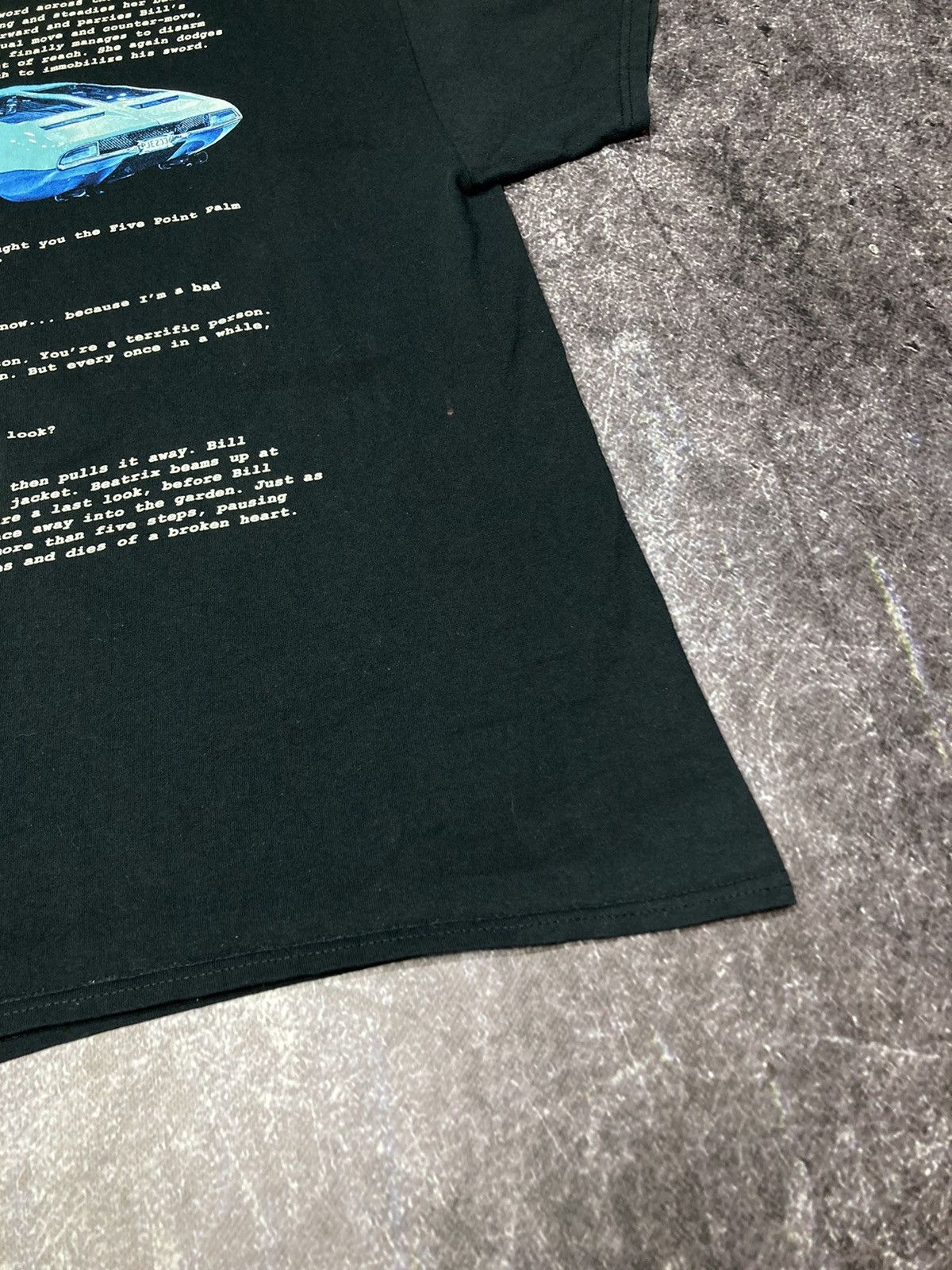 Vintage Vintage Kill Bill Uma Thurman T-Shirt Size US L / EU 52-54 / 3 - 12 Thumbnail