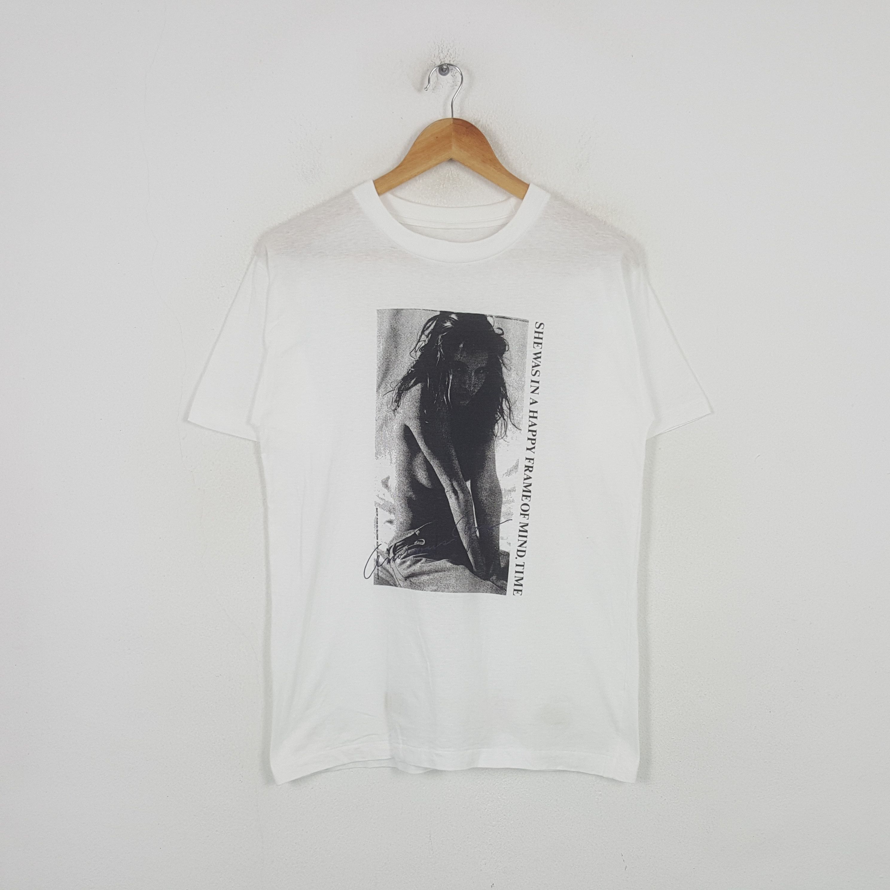 Vintage Vintage Bruce Weber Photography Solo Singer Art Tshirt RR3 Size US S / EU 44-46 / 1 - 1 Thumbnail