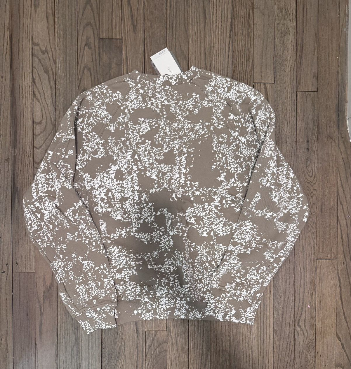 John Elliott John Elliot tan and white speckled Sweatshirt Men M NWT Size US M / EU 48-50 / 2 - 2 Thumbnail