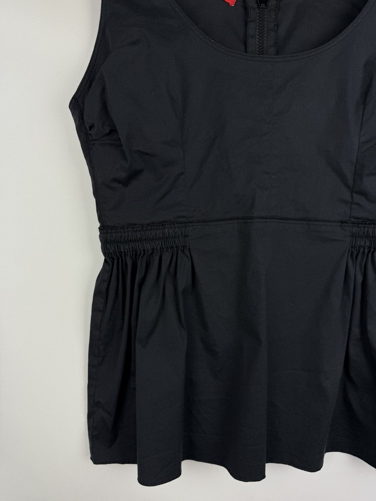 Prada × Vintage Prada Ladies Sleeveless Tank Top Blouse Size 44 Size M / US 6-8 / IT 42-44 - 7 Thumbnail