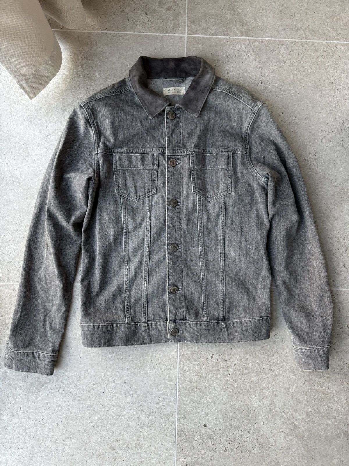 Allsaints denim jacket size S