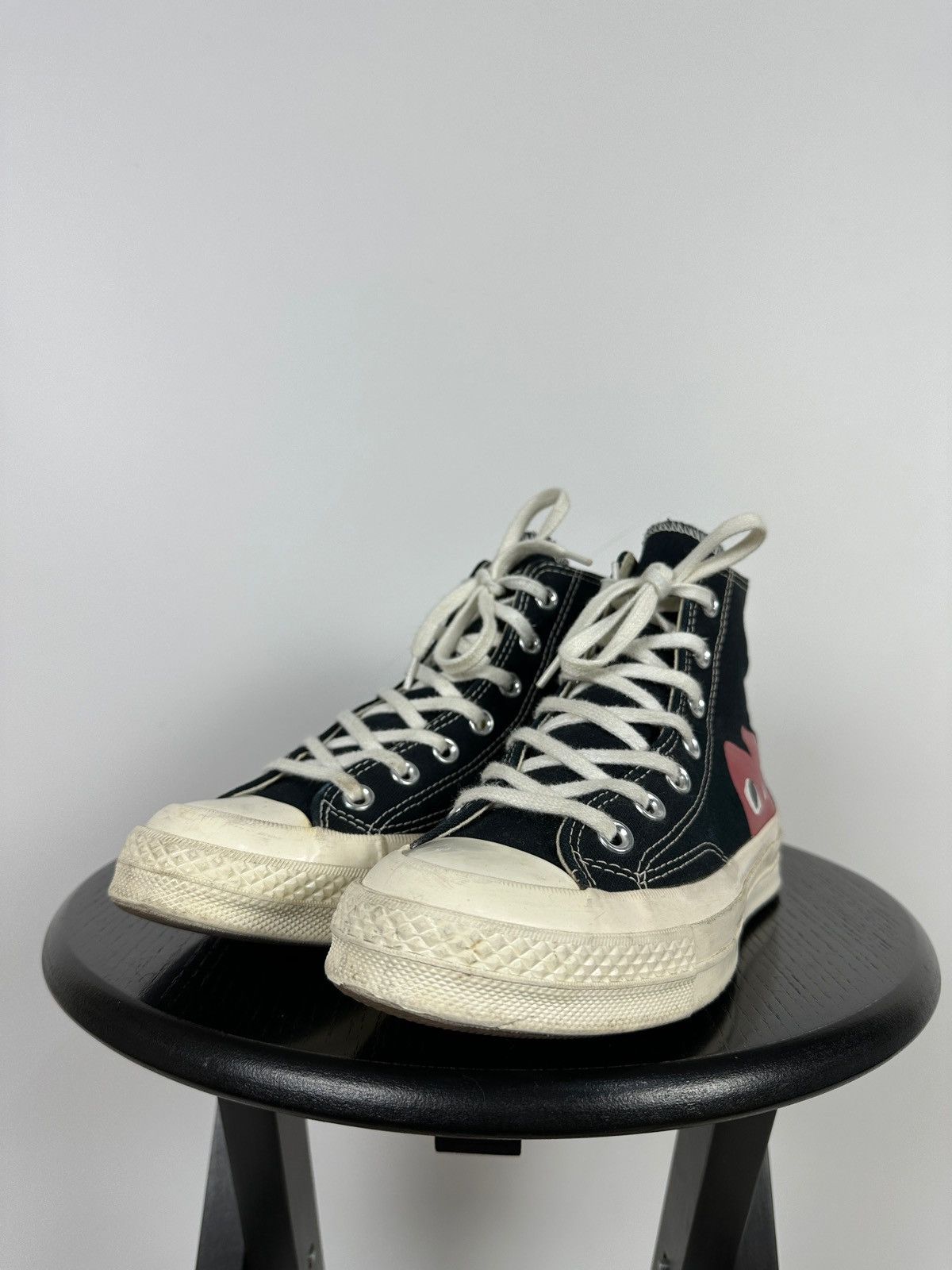 Comme des Garcons Comme Des Garçons x Chuck Taylor Converse All Star Hi Top Size US 7.5 / IT 37.5 - 12 Thumbnail