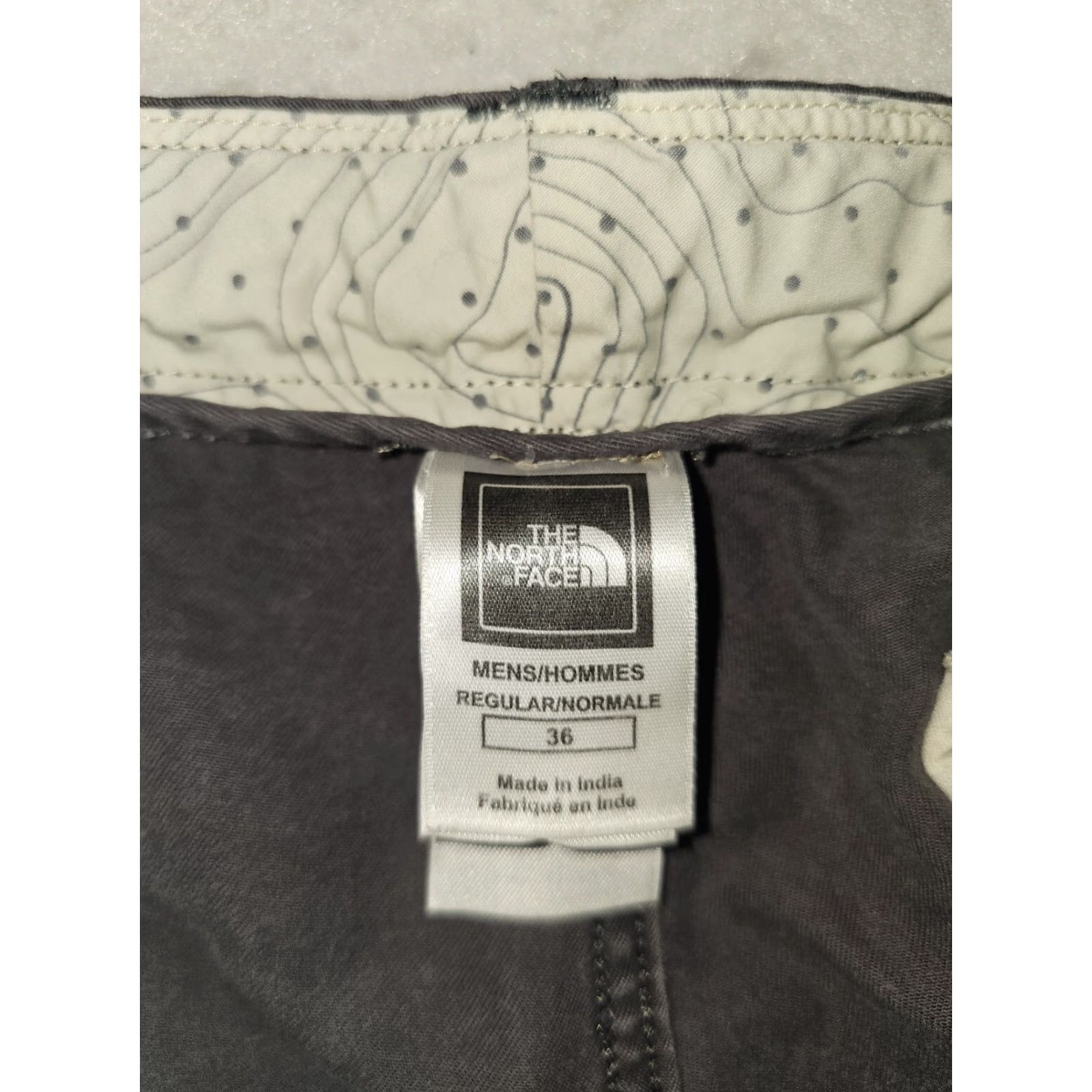 The North Face The North Face Classic Carrgo Pants W/ Draw Stings Outdoors Mens Size 36x30 Gray Size US 36 / EU 52 - 6 Thumbnail