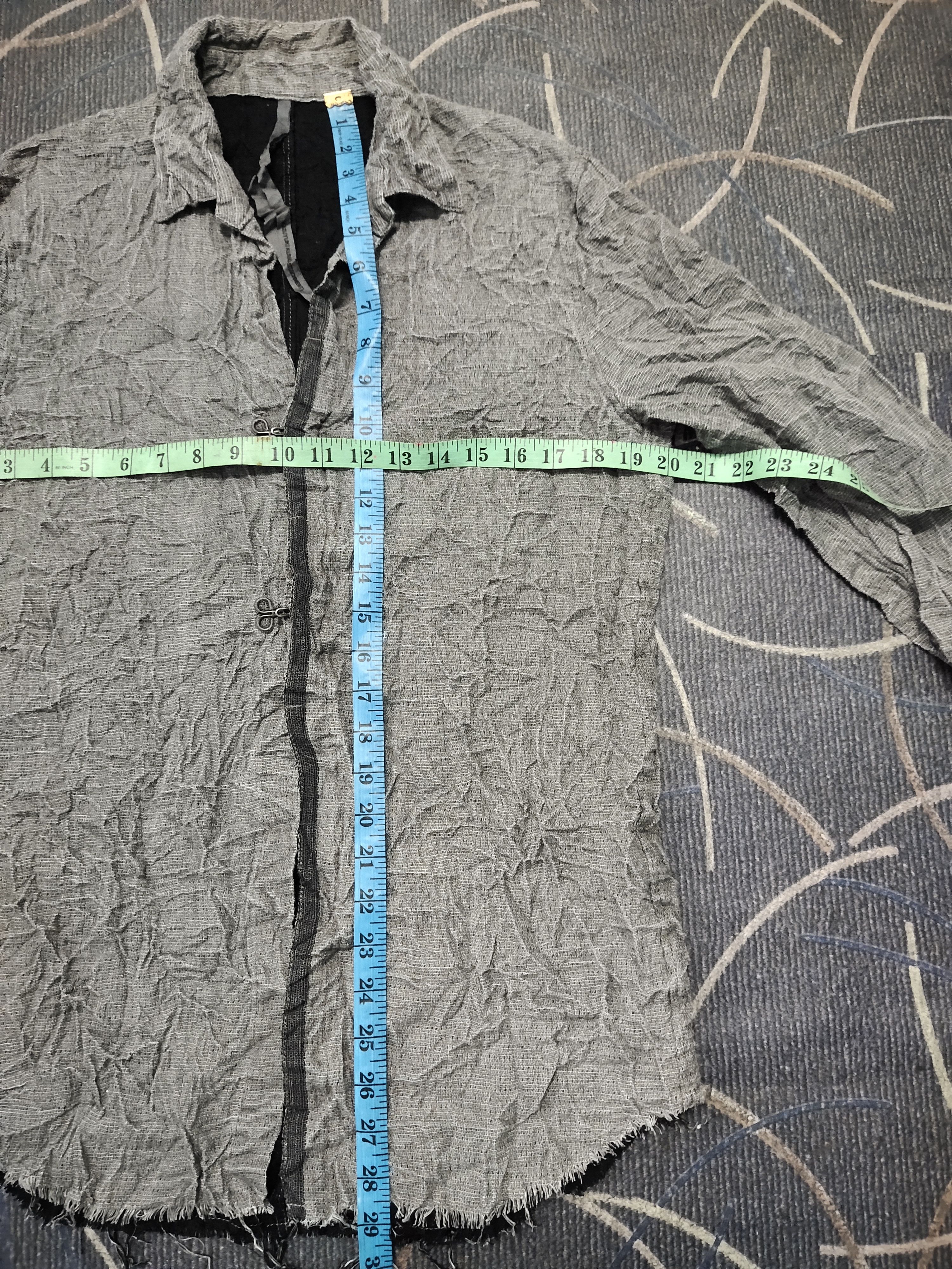 Attachment × Japanese Brand × Kazuyuki Kumagai Attachment Kazuyuki Kumagai Attachment Distressed Designer Jackets Size L / US 10 / IT 46 - 8 Thumbnail