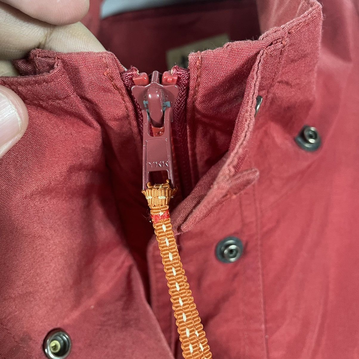 Goretex × Vintage 🔥Rare🔥🇯🇵Fox Fire Goretex Zipper Buttons Faded Light Jacket Size M / US 6-8 / IT 42-44 - 14 Thumbnail