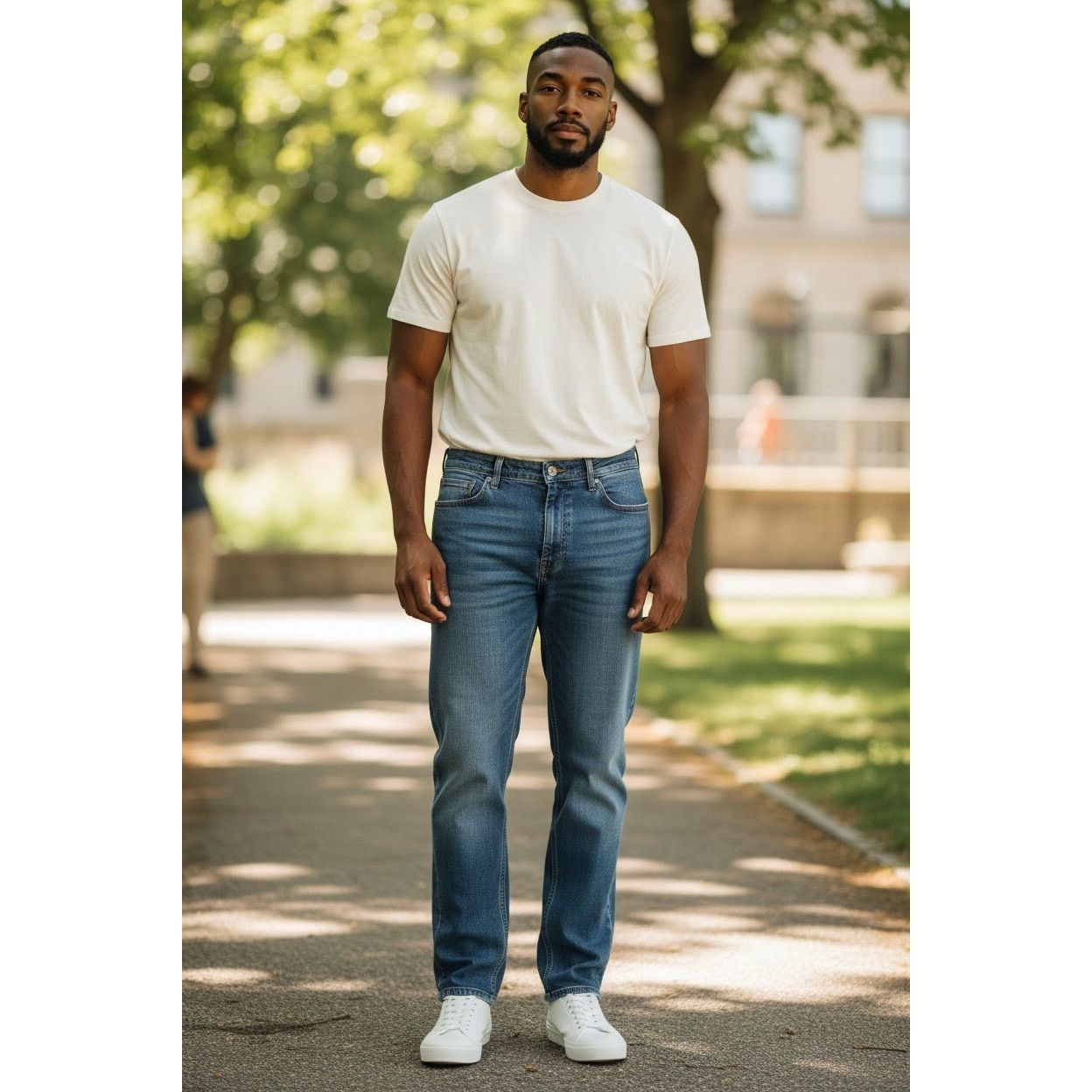 Wrangler Wrangler Authentics Men’s Relaxed Fit Jeans Size 35x34 Size US 35 - 2 Thumbnail