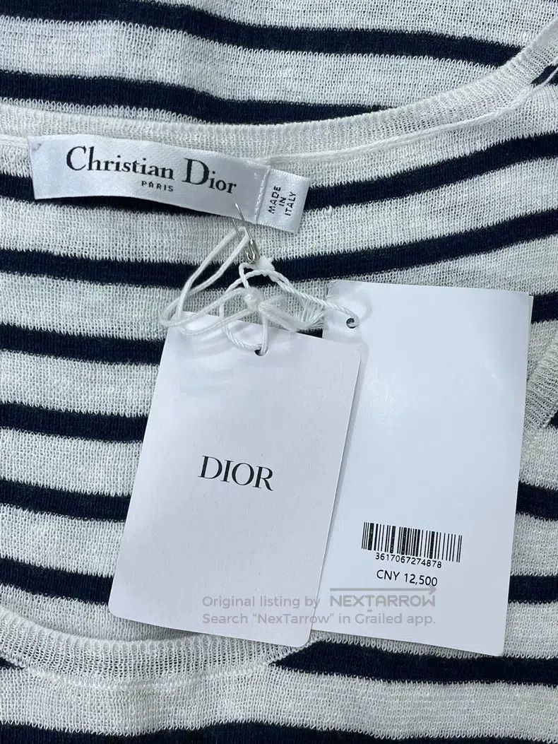 Dior Dior 25 new black and white striped lucky star vest Size XS / US 0-2 / IT 36-38 - 4 Thumbnail