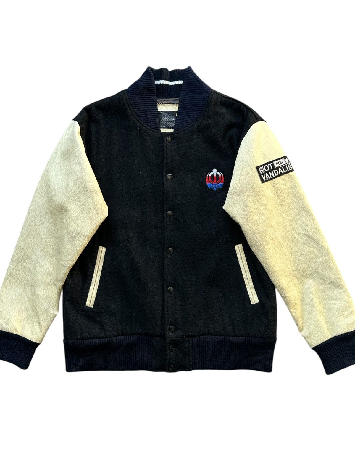 Japanese Brand 00’s Novadelic x WHIM G.F.D stadium varsity jacket Size US L / EU 52-54 / 3 - 3 Thumbnail
