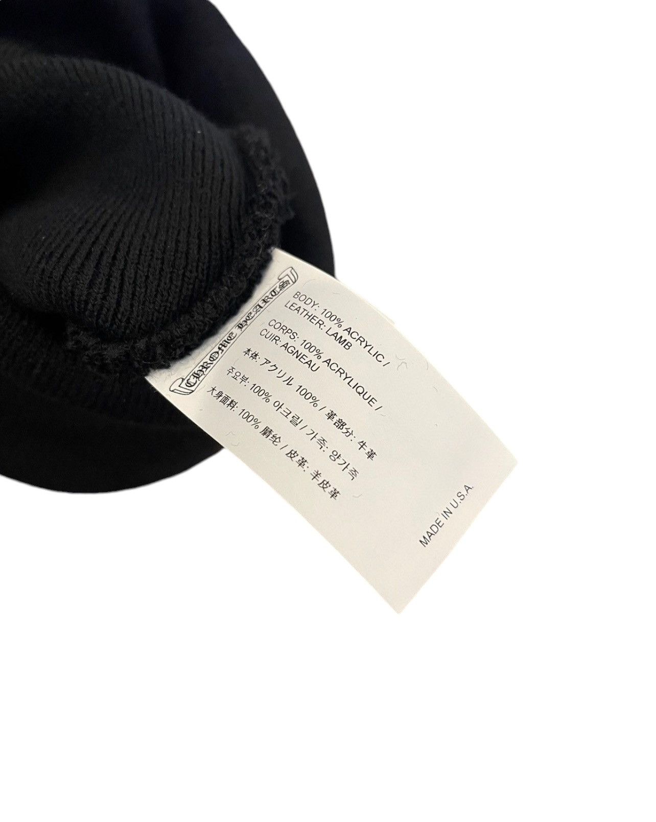 Chrome Hearts Matty Boy Sex Records Beanie Size ONE SIZE - 5 Thumbnail