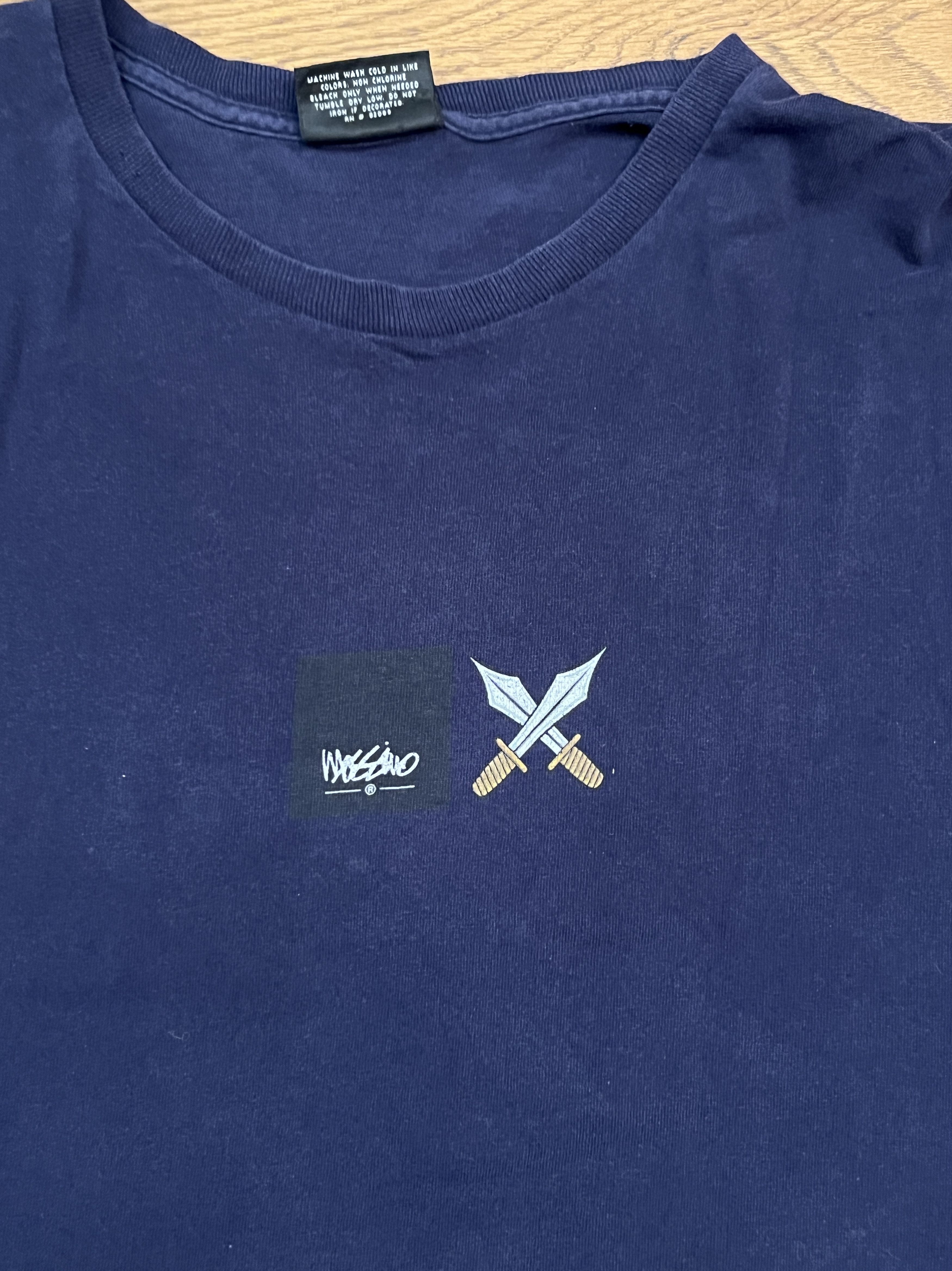 Mossimo Vtg 90s Mossimo "Day of Reckoning" Paper-Thin Graphic Tee L Size US XL / EU 56 / 4 - 2 Thumbnail
