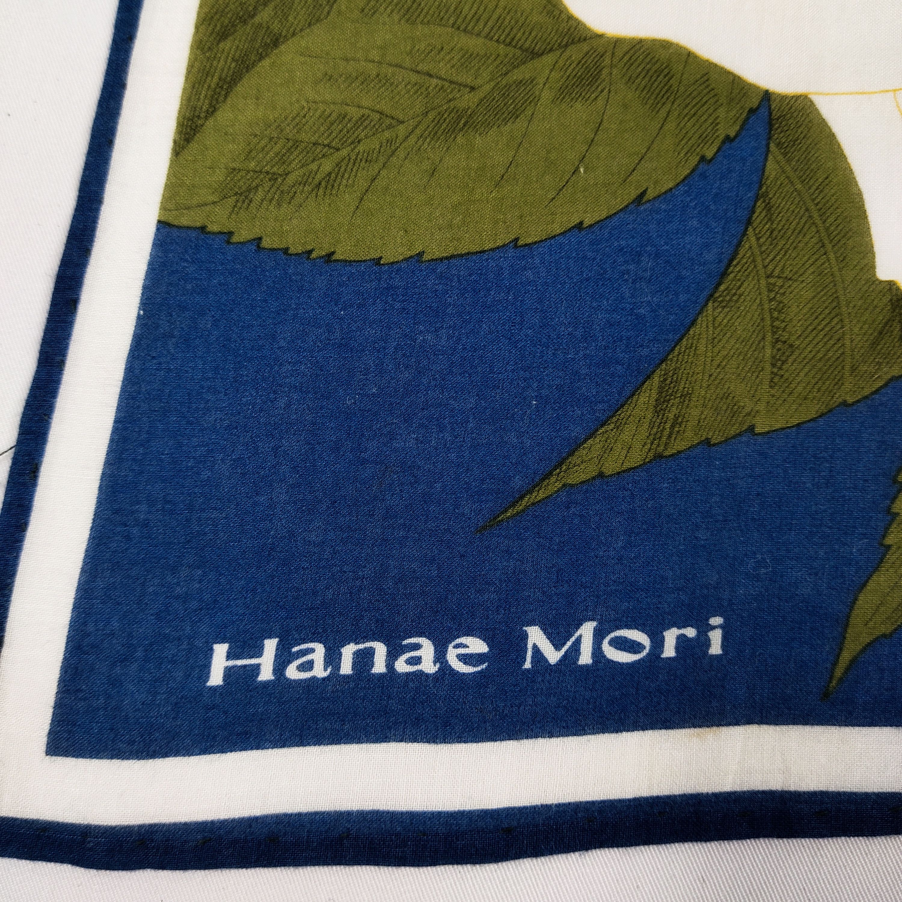 Hanae Mori × Vintage Hanae Mori Handkerchief / Neckerchief / Bandana FZ596 Size ONE SIZE - 5 Thumbnail