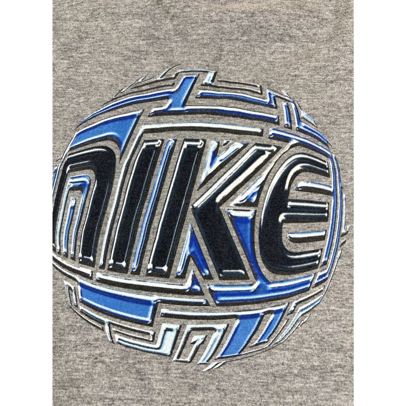 Nike VINTAGE Nike Shirt Men XL Gray 90s Double-Sided Short Sleeve T-Shirt Mens Classic Sports Size US XL / EU 56 / 4 - 5 Thumbnail