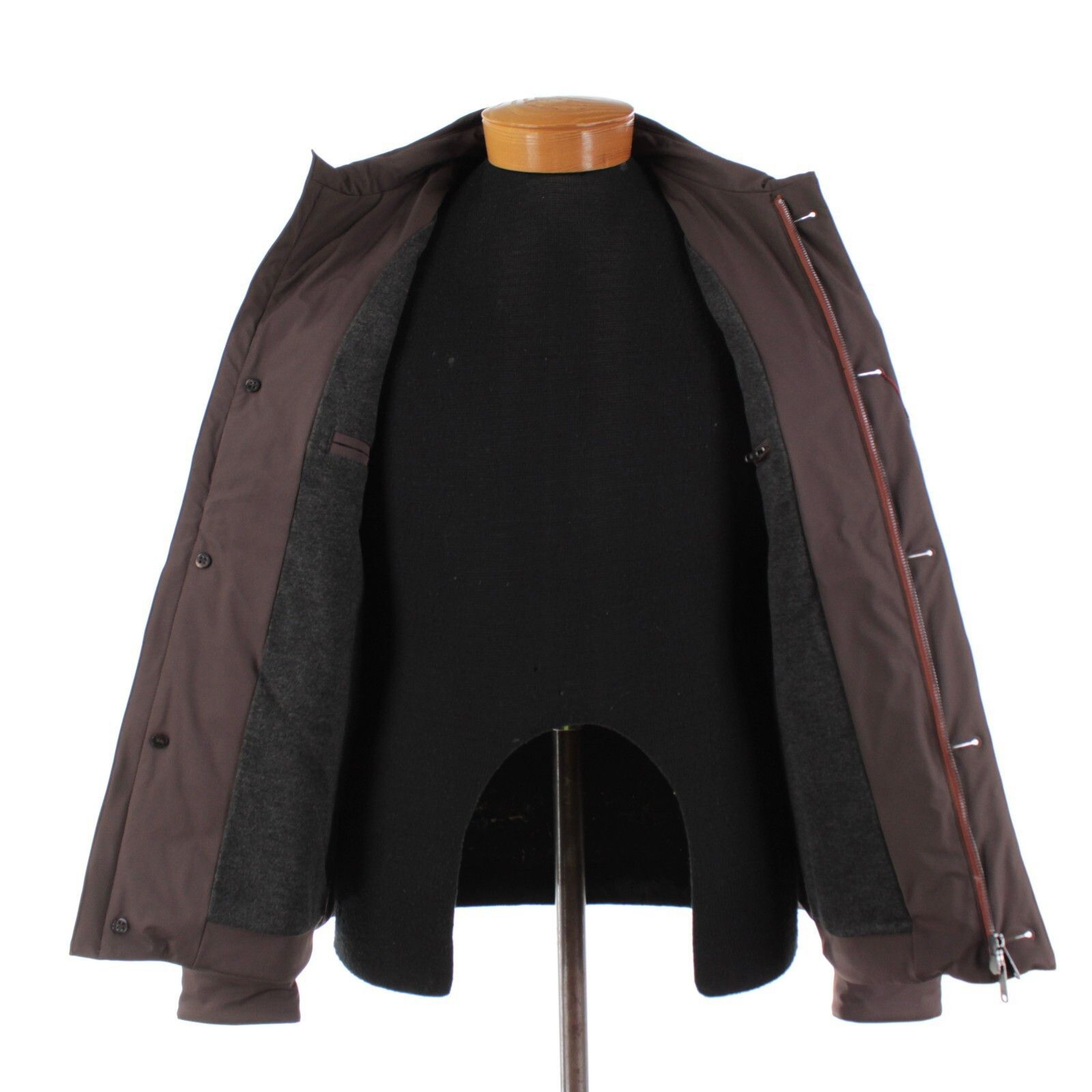 Luciano Barbera Luciano Barbera Overshirt Size L US In Brown Polyamide Blend Size US L / EU 52-54 / 3 - 9 Thumbnail