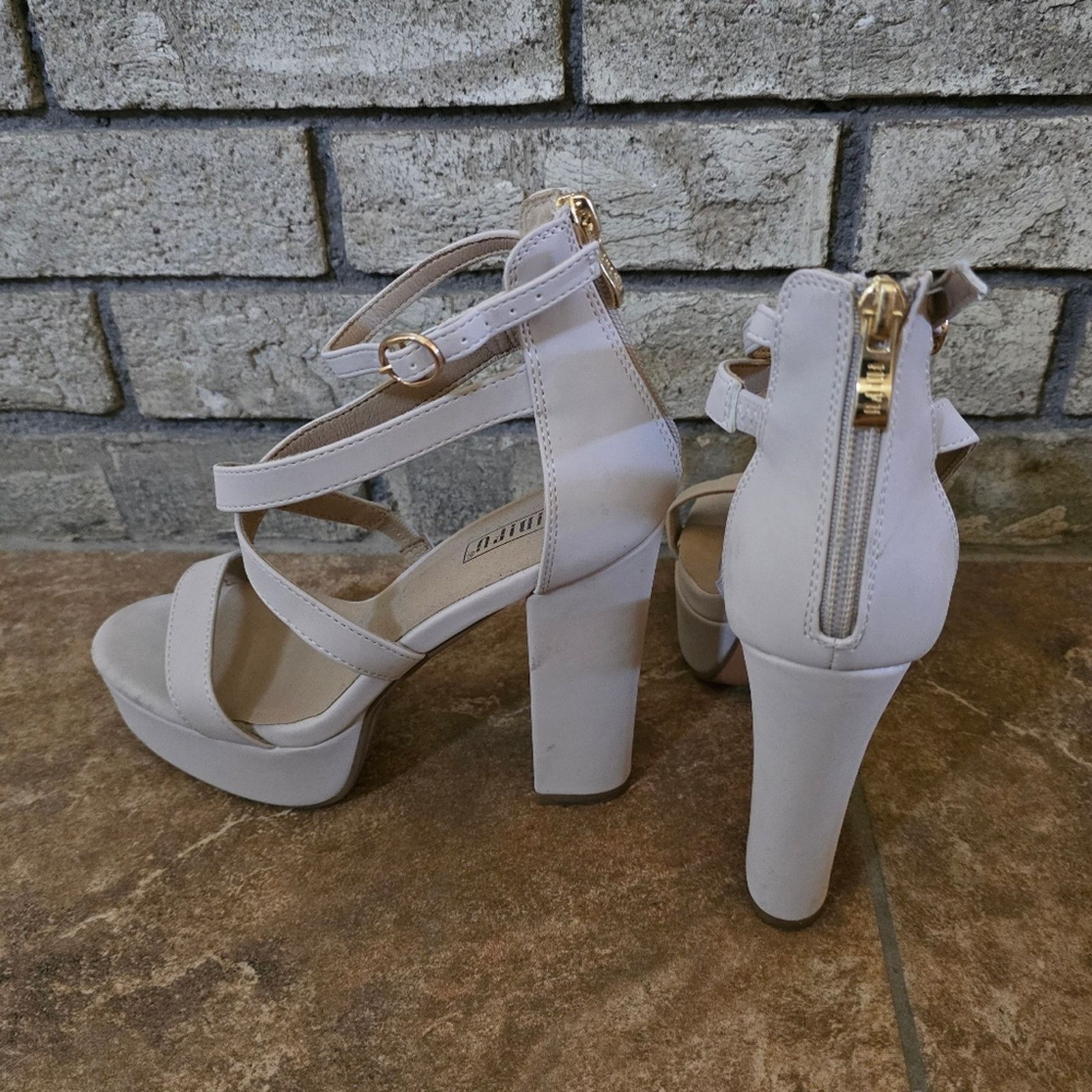 Other Beige | IDIFU | Strapped Mandy Bootie Size US 7 / IT 37 - 1 Thumbnail