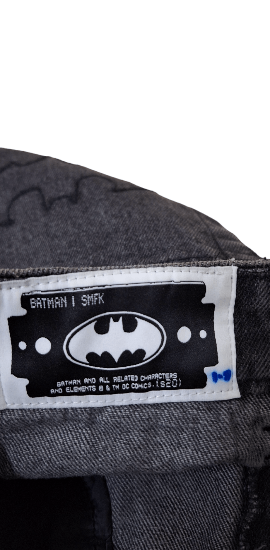 DC Comics × SMFK SMFK × Batman Distressed Splatter Baggy Size 28" / US 6 / IT 42 - 8 Thumbnail
