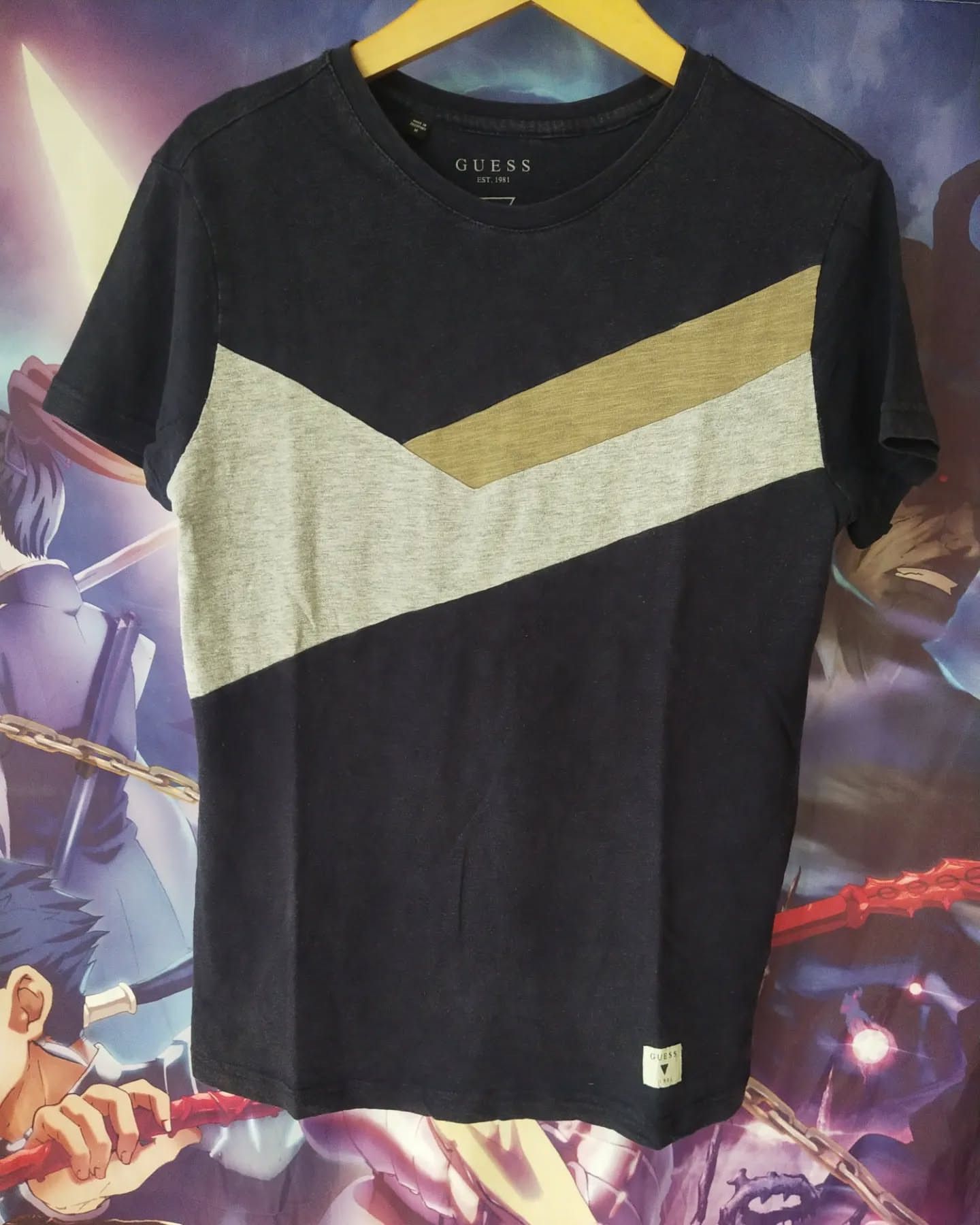 Guess Guess Three Tone Black Woman Tees Size M / US 6-8 / IT 42-44 - 1 Thumbnail
