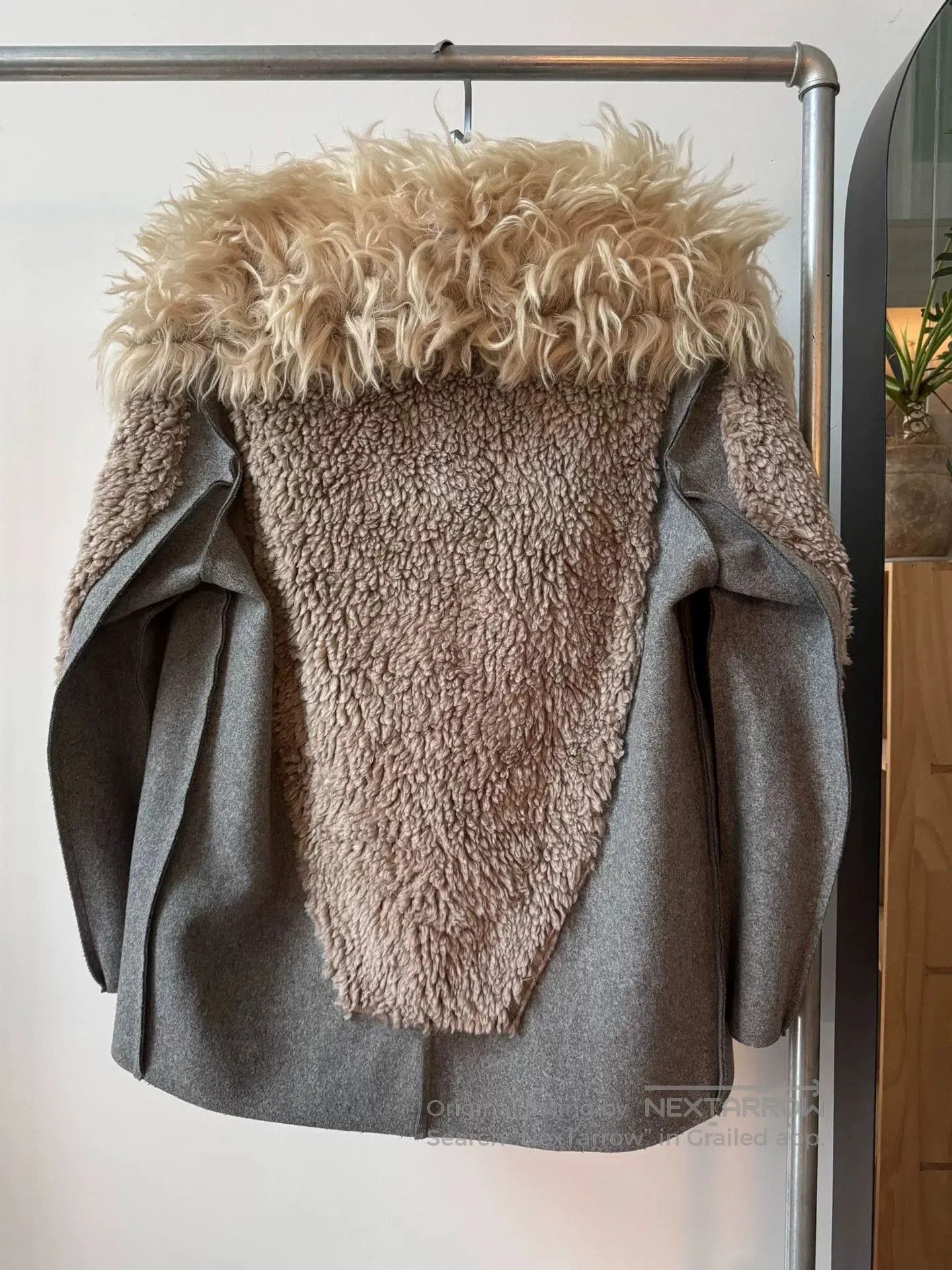 Undercover UNDERCOVER Wool Short Coat with Fur Collar. Size S / US 4 / IT 40 - 2 Thumbnail