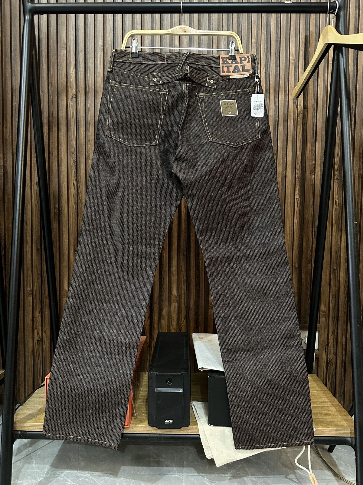 Kapital Kountry Kapital Century 5P Monkey cisco denim "Brown" size 36 Size US 36 / EU 52 - 2 Thumbnail