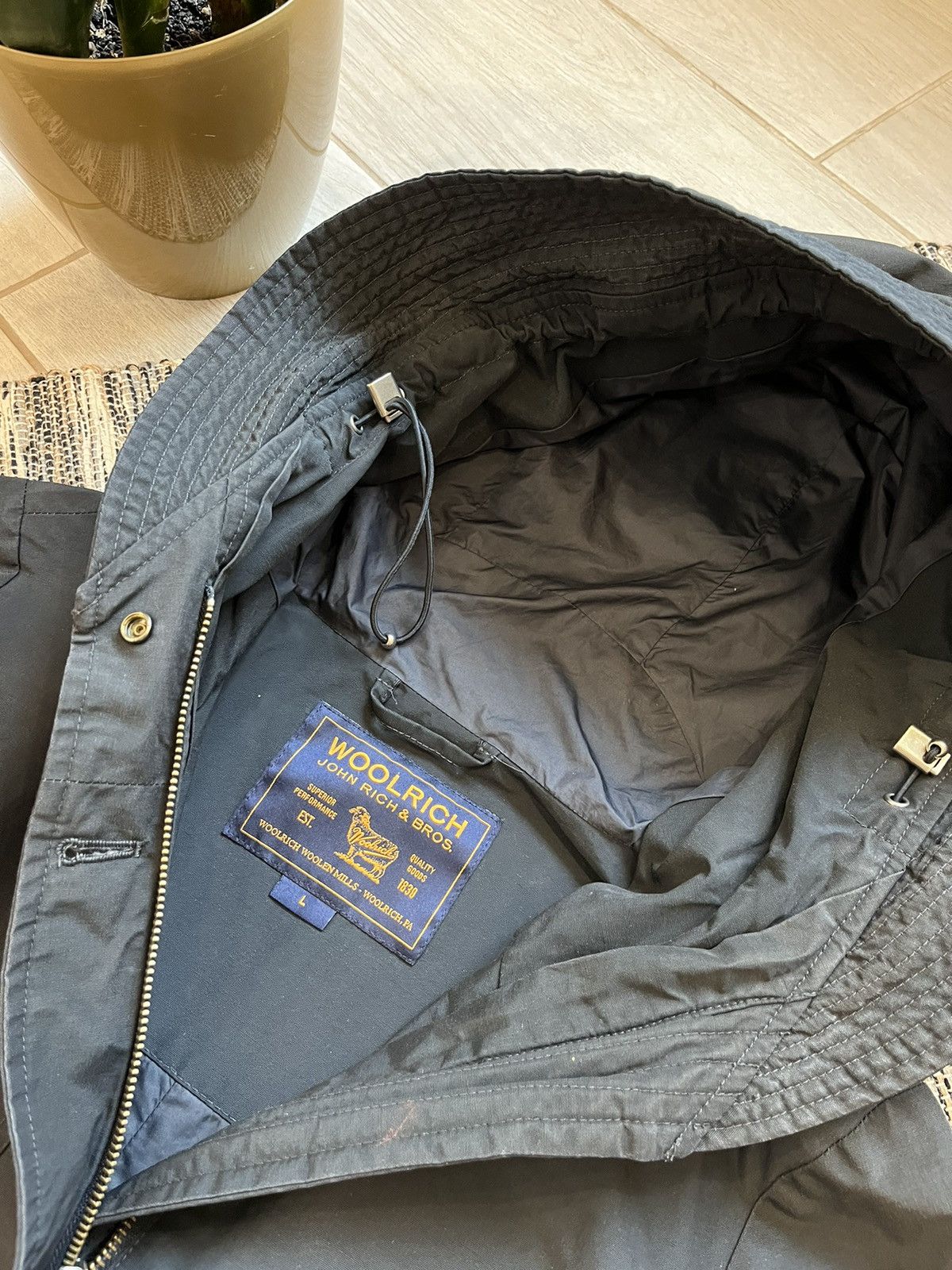 Vintage × Woolrich Woolen Mills Vintage Woolrich windbreaker deep hood old money style Size US L / EU 52-54 / 3 - 20 Thumbnail