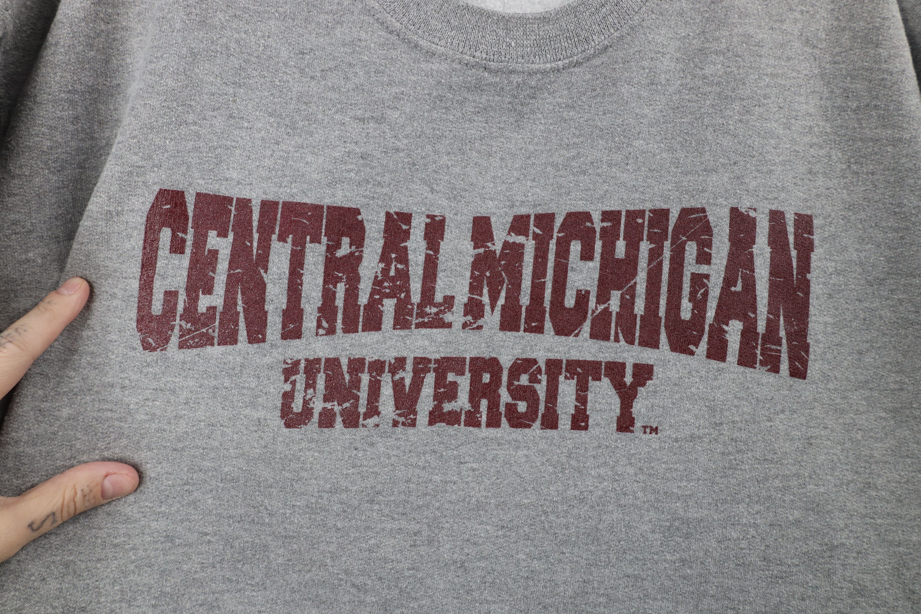Vintage Vintage 90s Central Michigan University Crewneck Sweatshirt Size US M / EU 48-50 / 2 - 4 Thumbnail