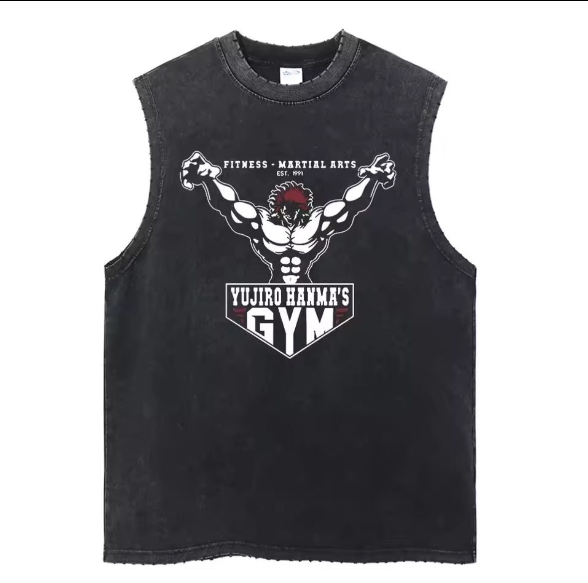 Other Vintage Retro Sleeveless Vest Men Washed Tank Top Size US XXL / EU 58 / 5 - 1 Thumbnail