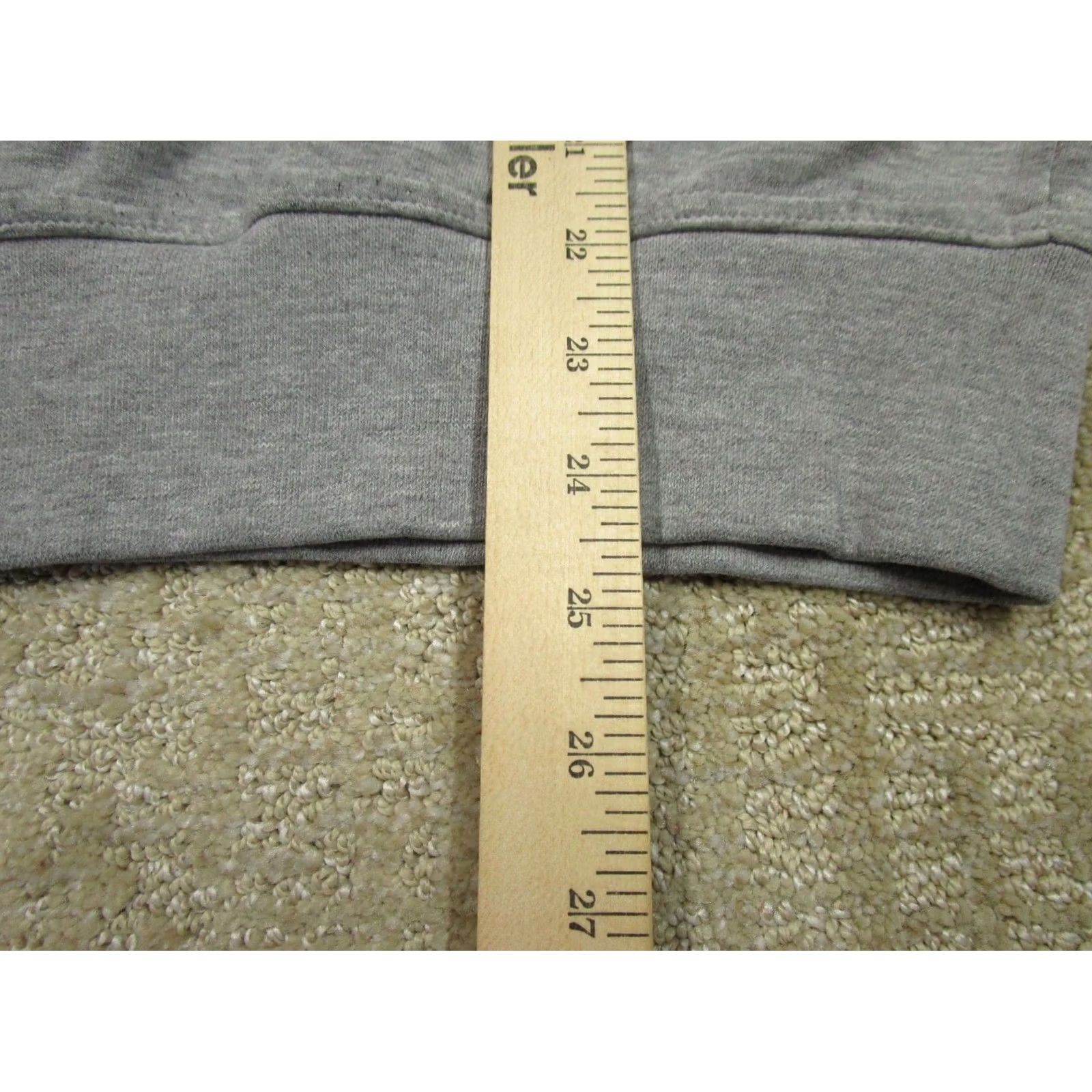 Nike VINTAGE Nike Hoodie Men Medium Gray Sweatshirt Pullover Center Logo Y2K 00s Gym Size US M / EU 48-50 / 2 - 7 Thumbnail