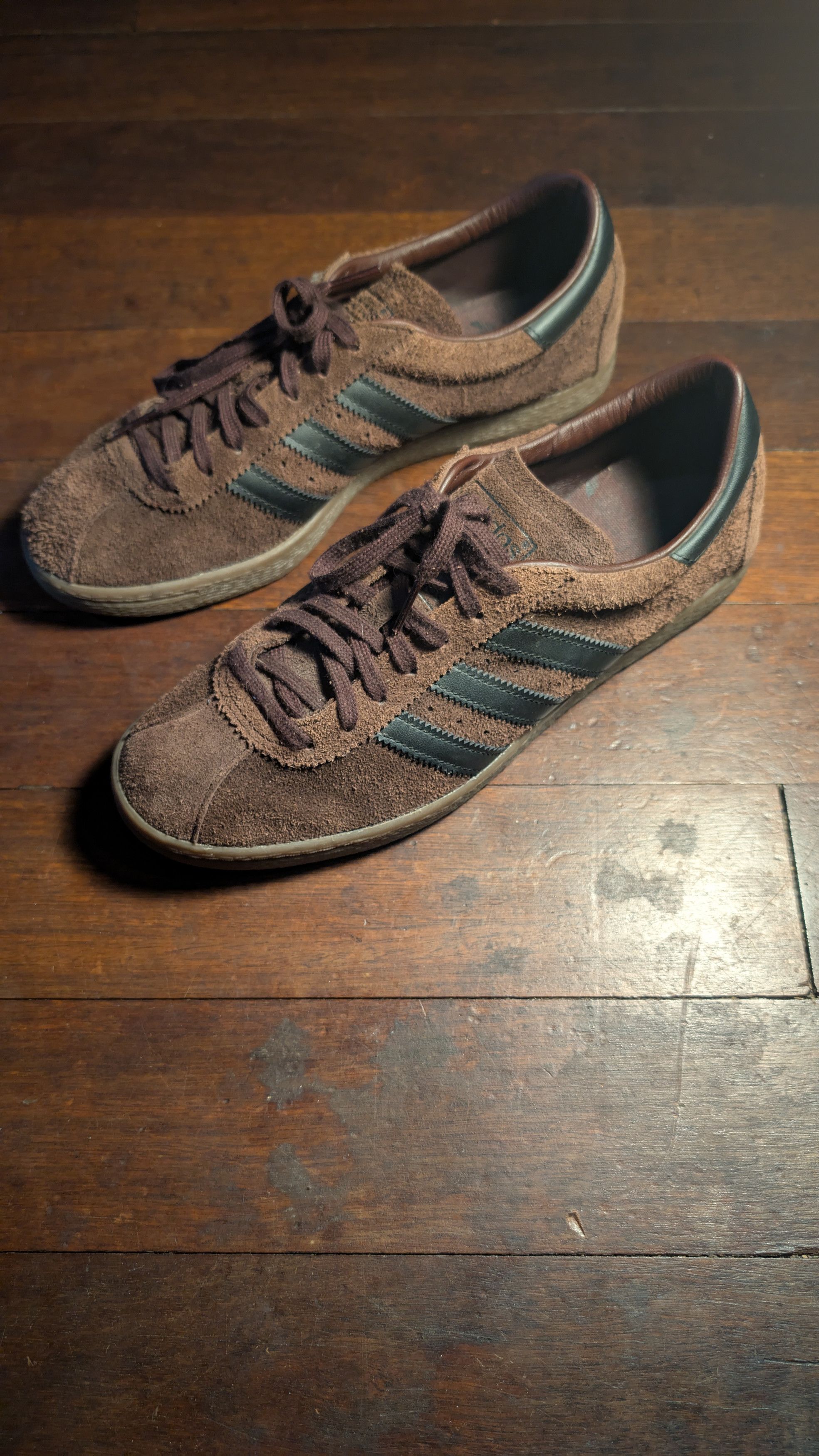 Adidas 2021 Tobacco 'Red Night' Rare Trainers UK 8 Size US 8.5 / EU 41-42 - 8 Thumbnail
