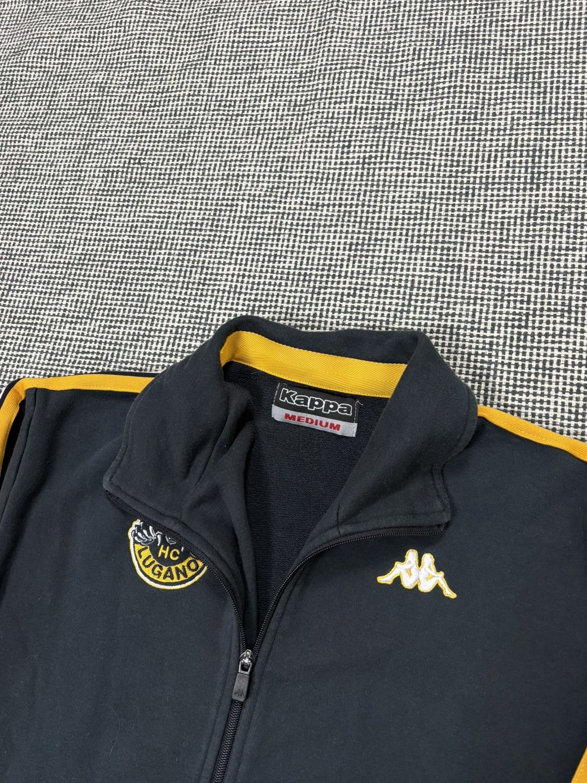 Kappa Kappa HC lugano 2000s vintage zip up hockey sweatshirt Size US M / EU 48-50 / 2 - 3 Thumbnail