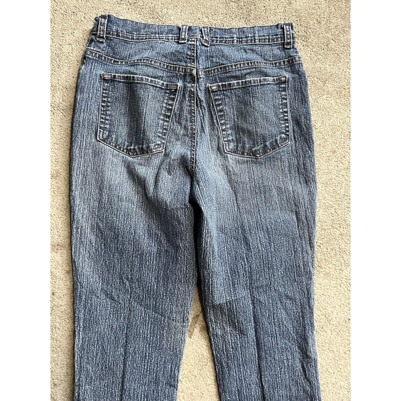Gloria Vanderbilt Gloria Vanderbilt Amanda Jeans Tapered 8P 8 Regular Blue Denim Cotton Elastane Women Modern Stretch 90s Vintage No Size 30" / US 8 / IT 44 - 4 Thumbnail