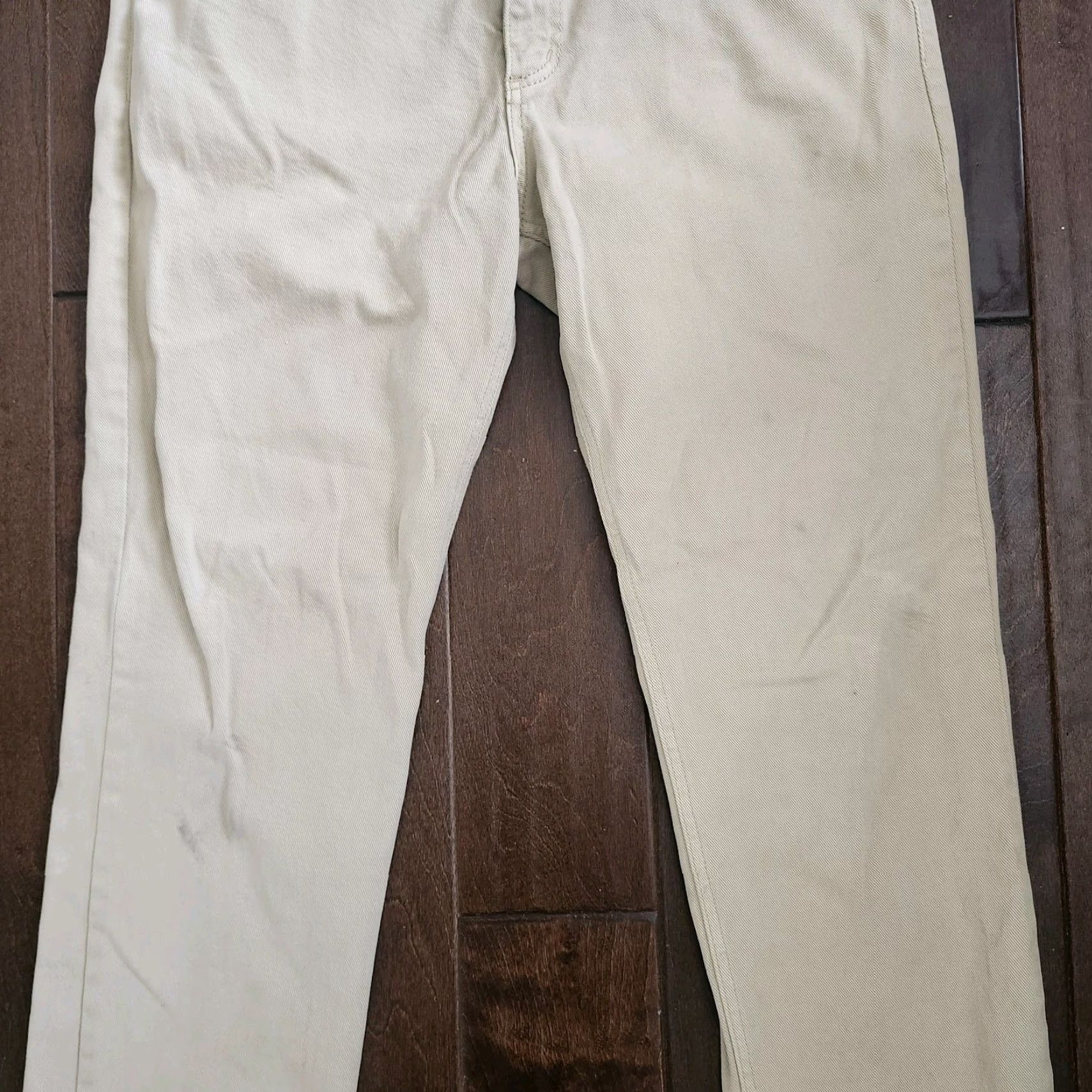 Vintage Rustic Dime Jeans Men Skinny Fit 34 Beige Khaki Cotton Blend Stretch 29 Inseam Size 34 Regular Solid Vintage No N/A Size US 34 / EU 50 - 4 Thumbnail